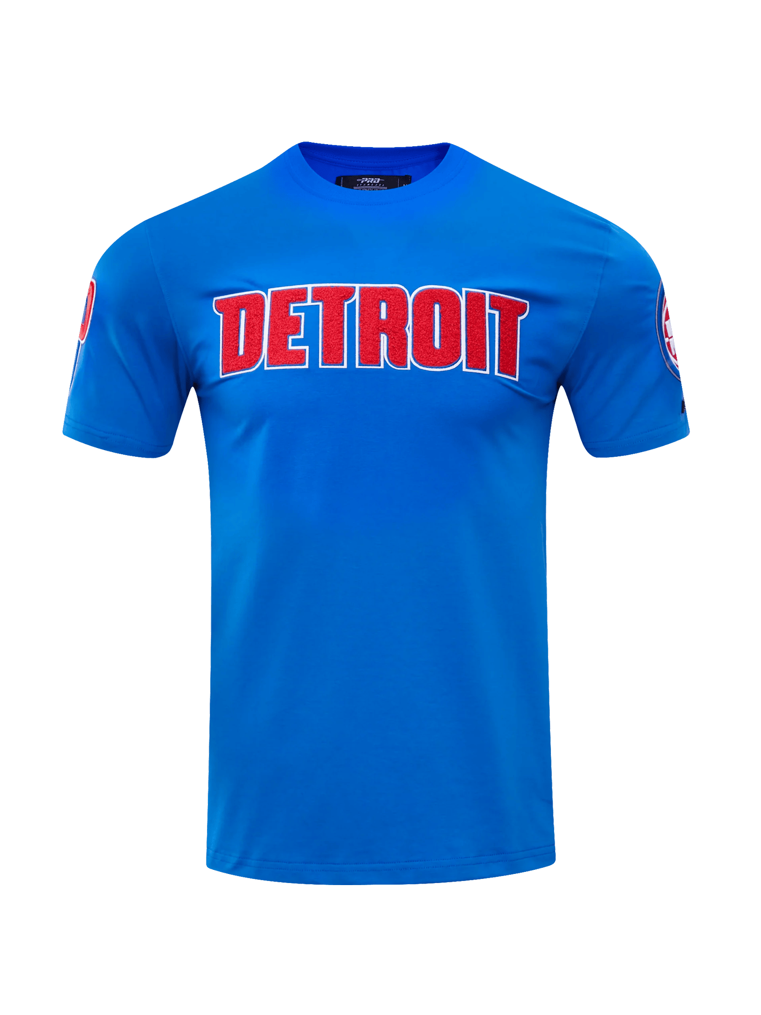 Detroit Pistons Pro Standard NBA Team Chenille Flex T-Shirt - Blue