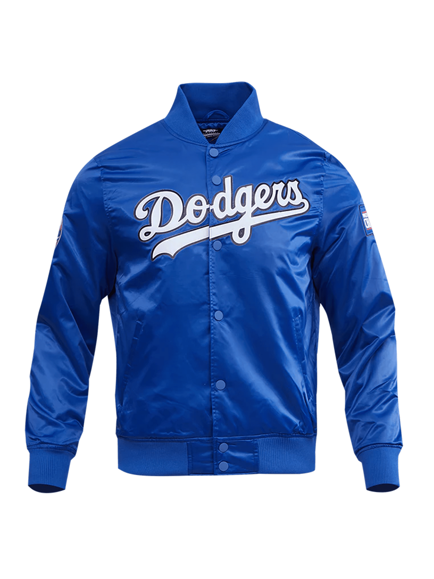 Los Angeles Dodgers Pro Standard MLB Team Classic Satin Button Jacket - Blue