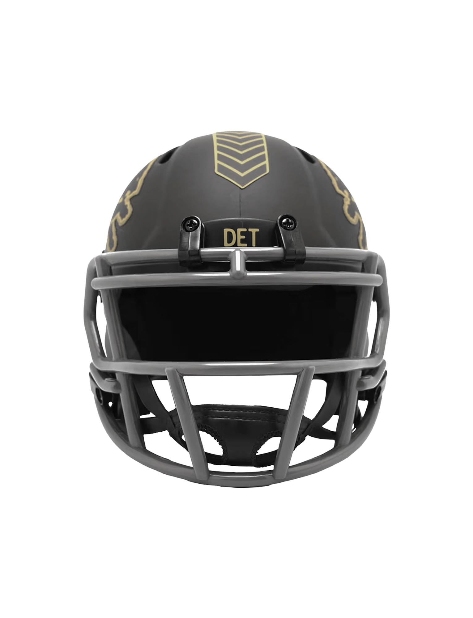 Detroit Lions Riddell NFL Salute To Service 25 Speed Mini Size Helmet