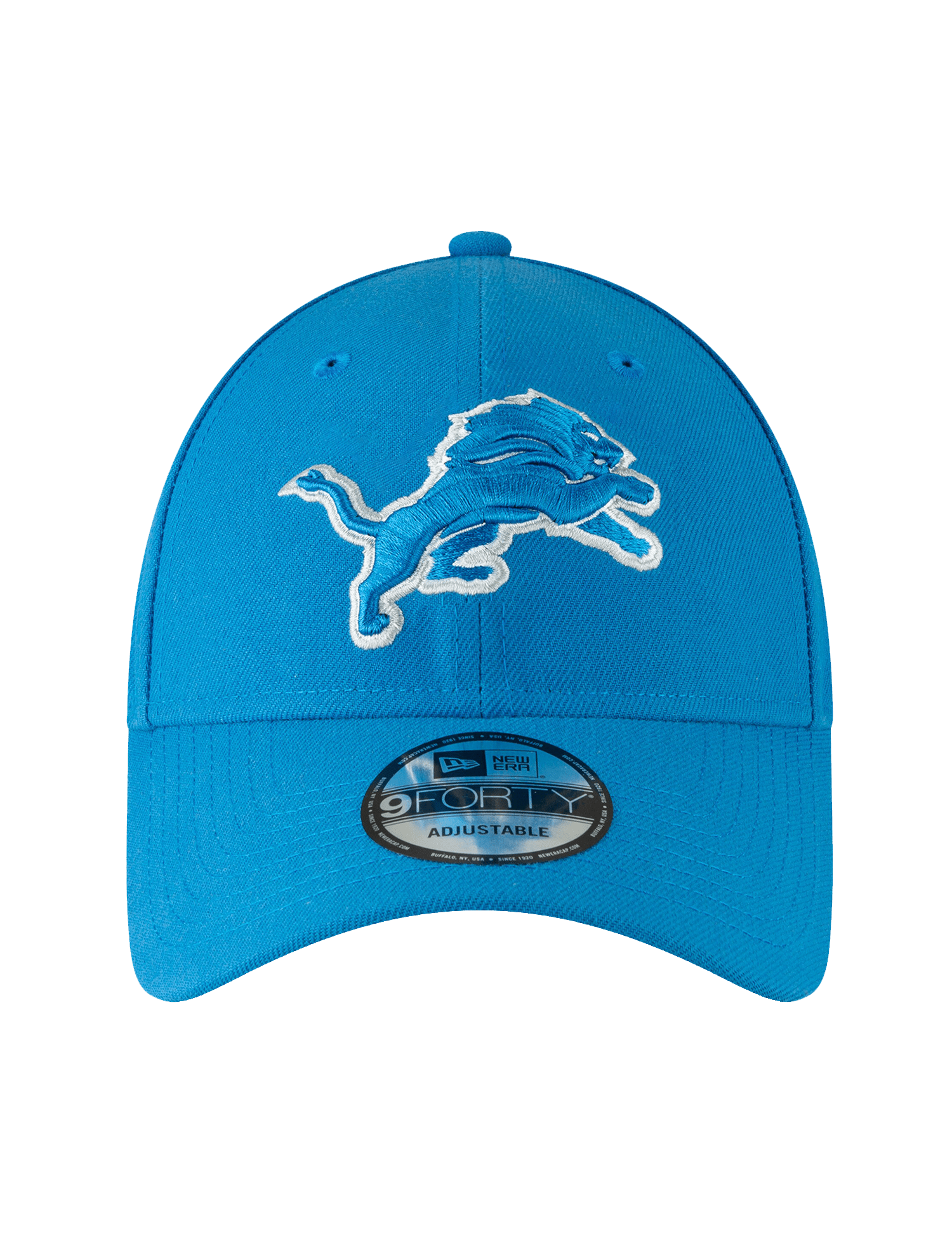 Detroit Lions New Era NFL Team 9FORTY Snapback Hat - Blue