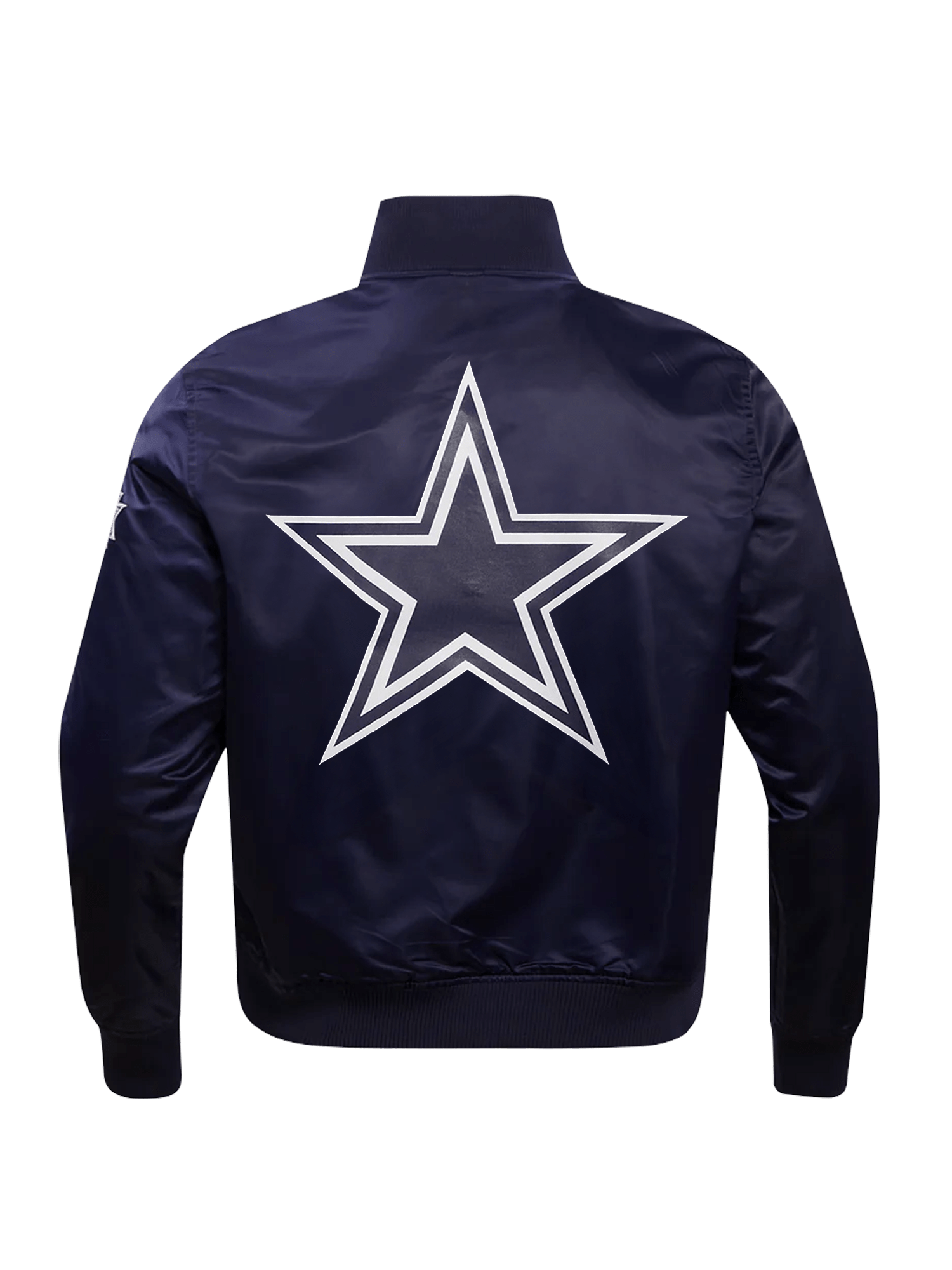 Dallas Cowboys Pro Standard NFL Team Classic Satin Button Jacket - Navy