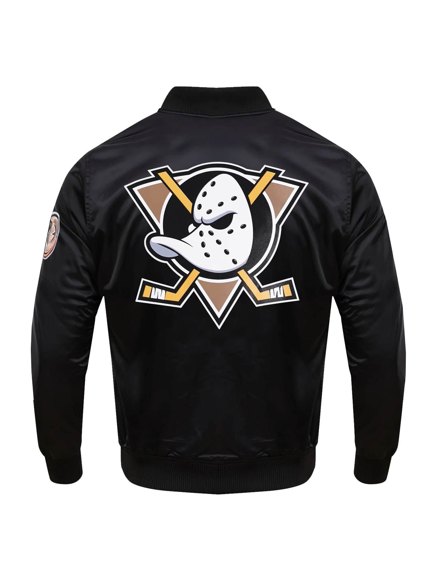 Anaheim Ducks Pro Standard NHL Team Classic Satin Button Jacket - Black