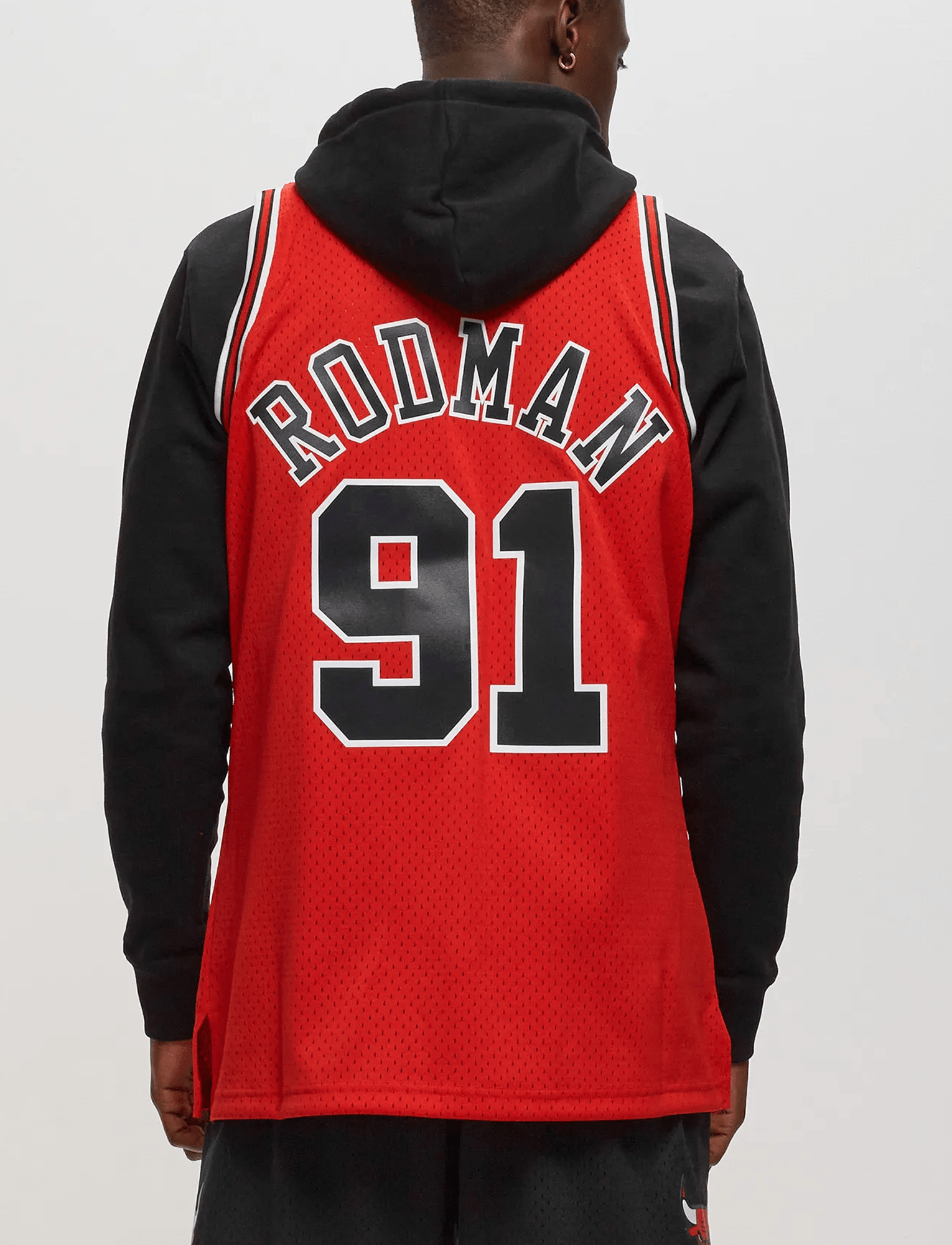 Dennis Rodman Chicago Bulls Mitchell & Ness NBA 97 Swingman Jersey - Red