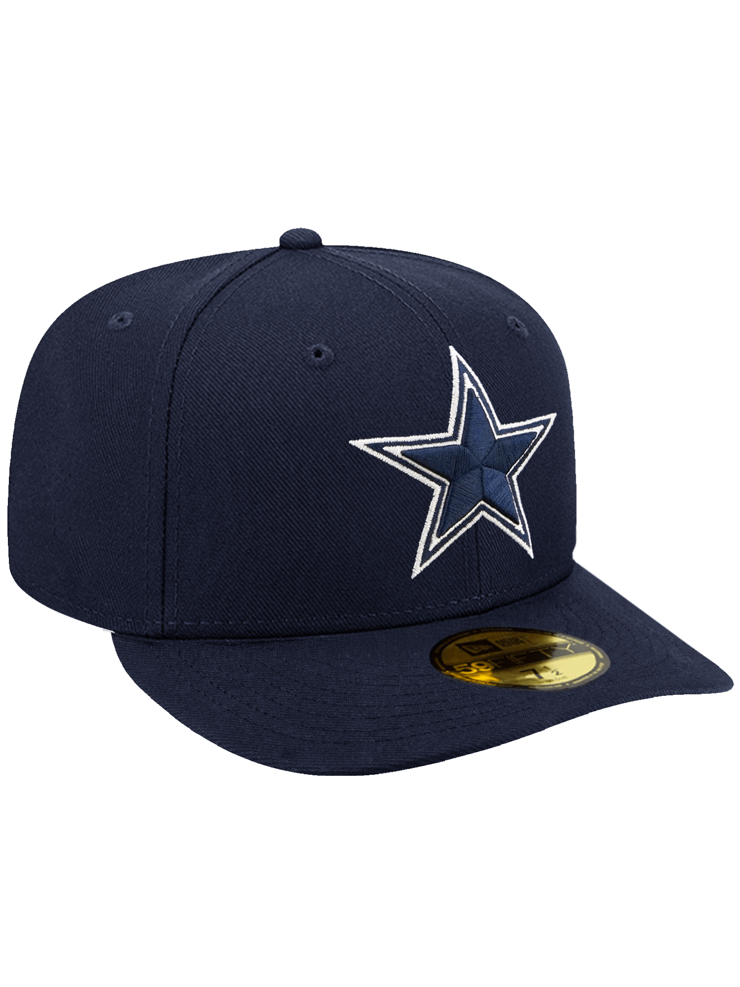 Dallas Cowboys New Era NFL Team Pre-Curved 59FIFTY Fitted Hat - Navy