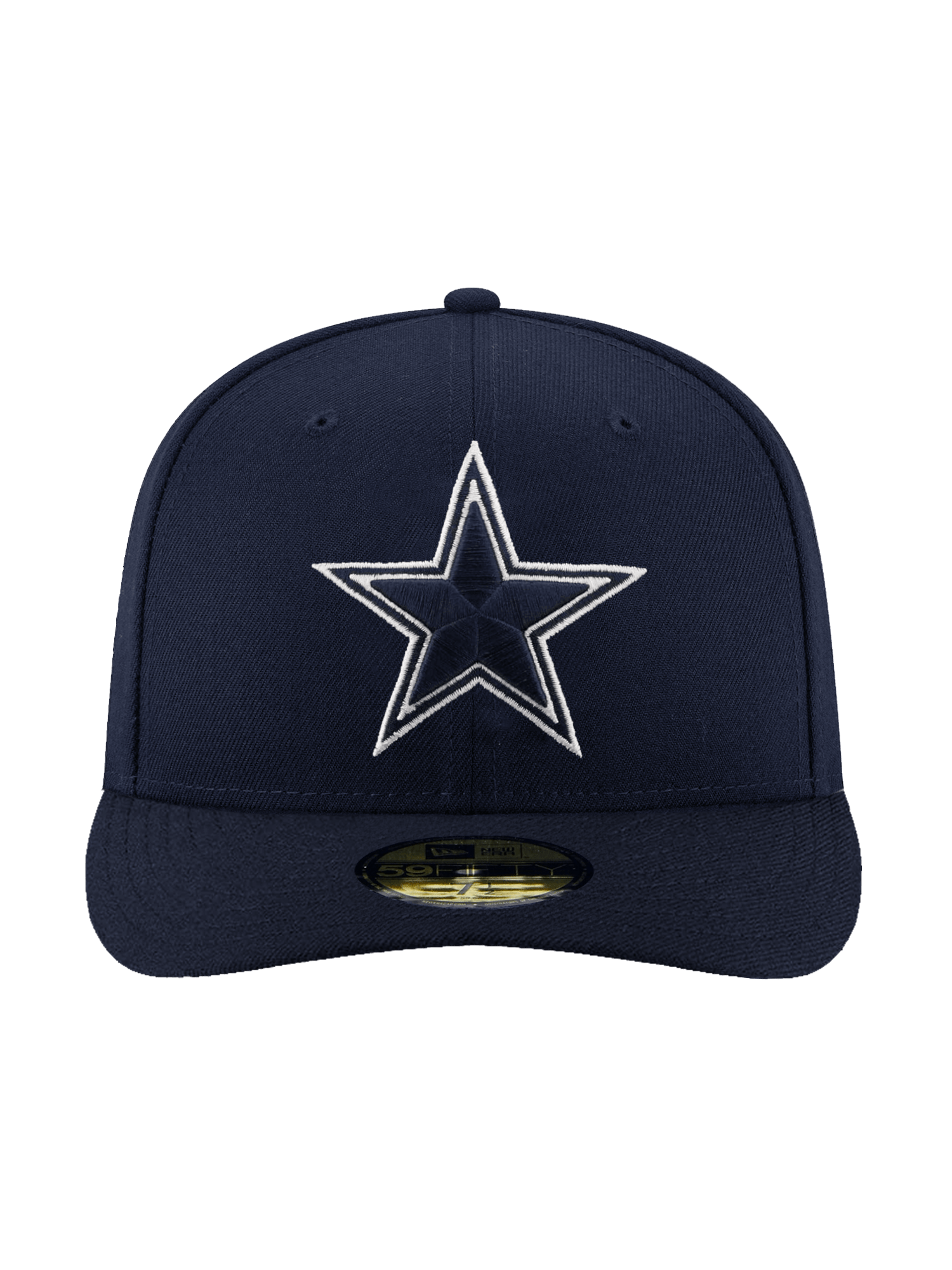 Dallas Cowboys New Era NFL Team Pre-Curved 59FIFTY Fitted Hat - Navy