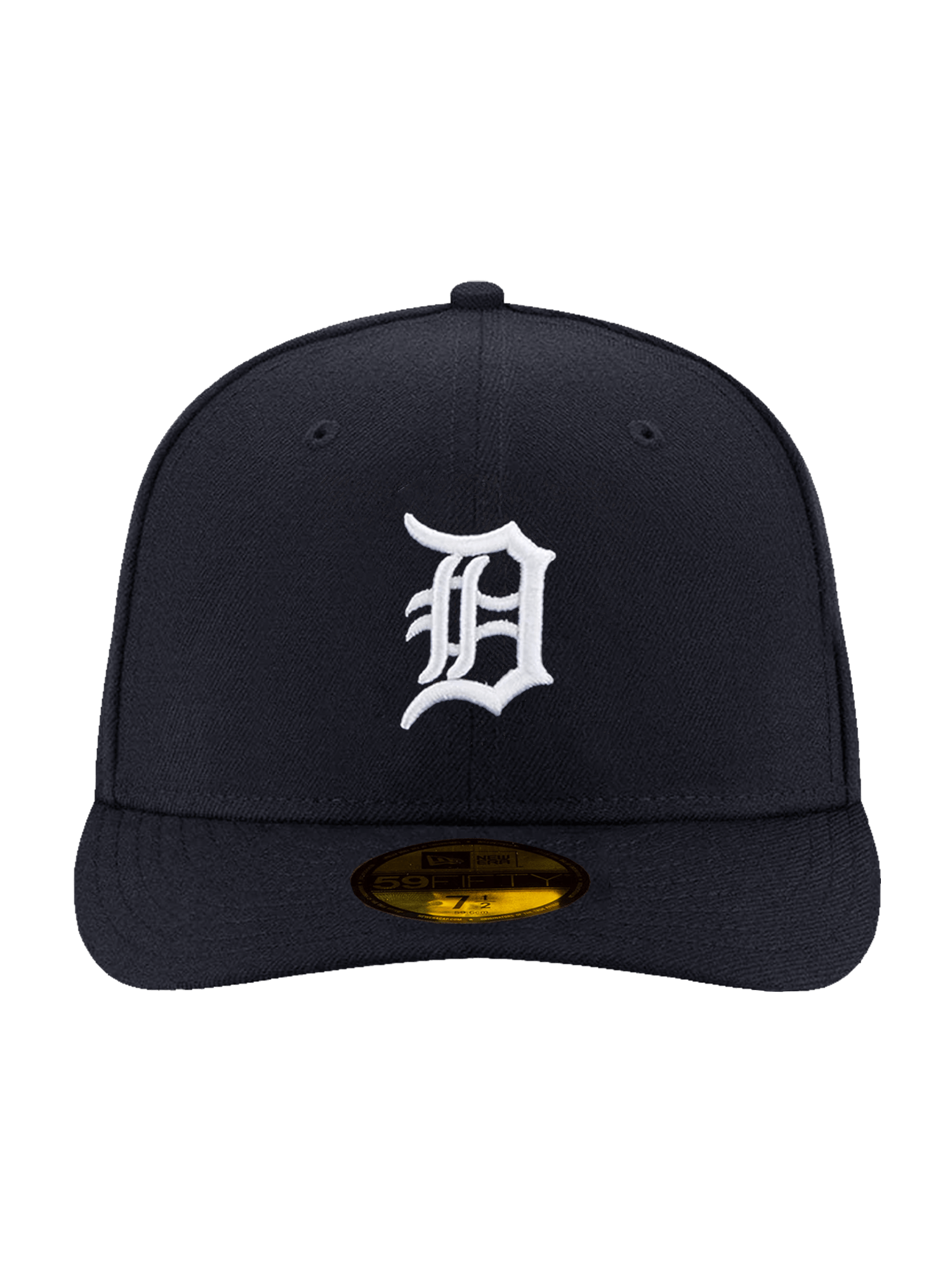 Detroit Tigers New Era Home On-Field AC Pre-Curved 59FIFTY Fitted Hat - Navy