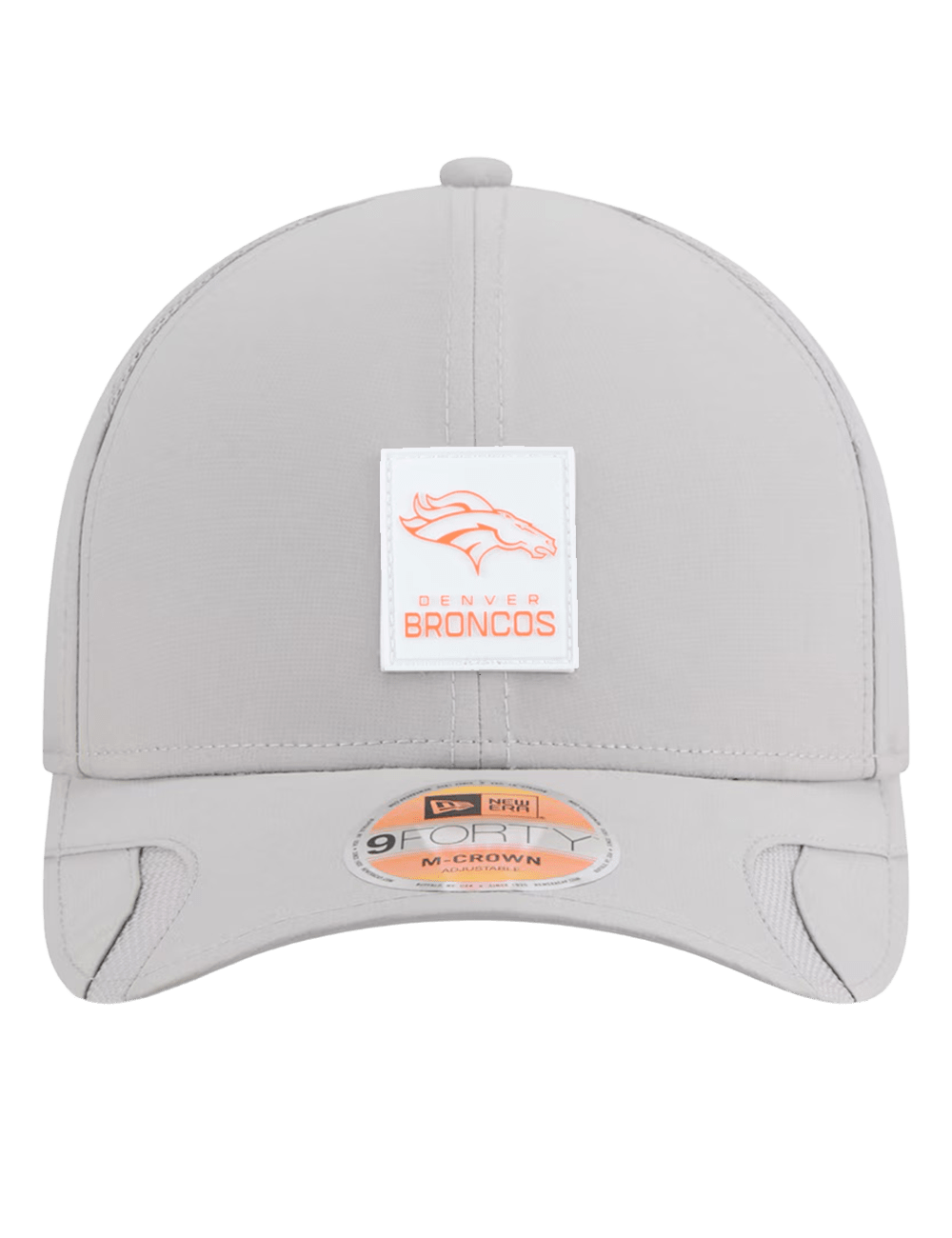 Denver Broncos New Era NFL 25 Sideline 9FORTY M-Crown Snapback Hat - Grey