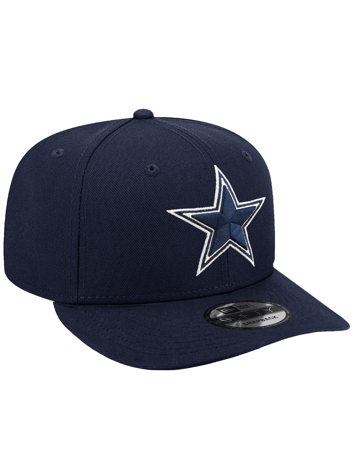Dallas Cowboys New Era NFL Team 9FIFTY Pre-Curved Snapback Hat - Navy