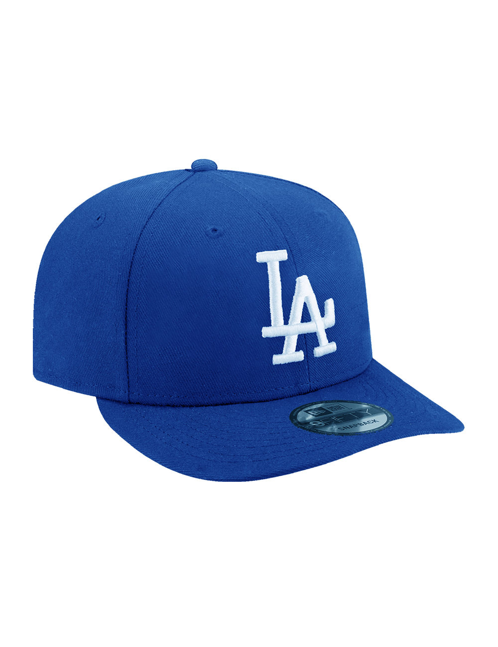 Youths Los Angeles Dodgers New Era MLB Team 9FIFTY Pre-Curved Snapback Hat - Blue