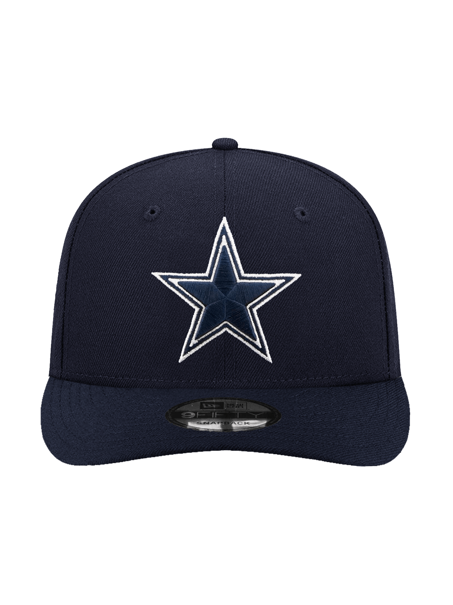 Dallas Cowboys New Era NFL Team 9FIFTY Pre-Curved Snapback Hat - Navy