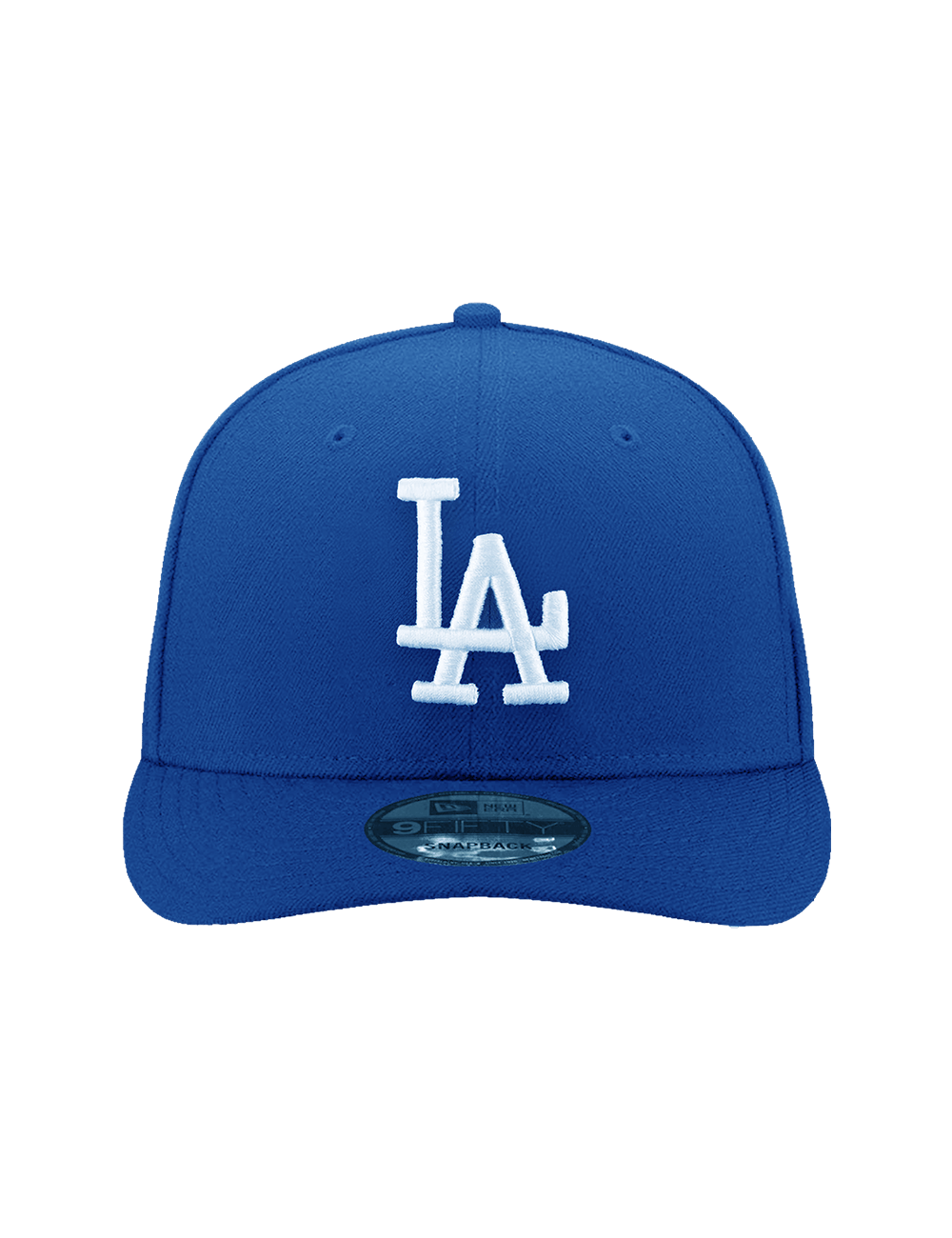 Youths Los Angeles Dodgers New Era MLB Team 9FIFTY Pre-Curved Snapback Hat - Blue