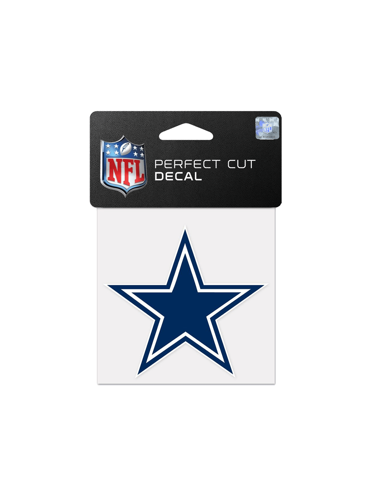Dallas Cowboys Wincraft NFL 4" x 4" Perfect Cut Decal