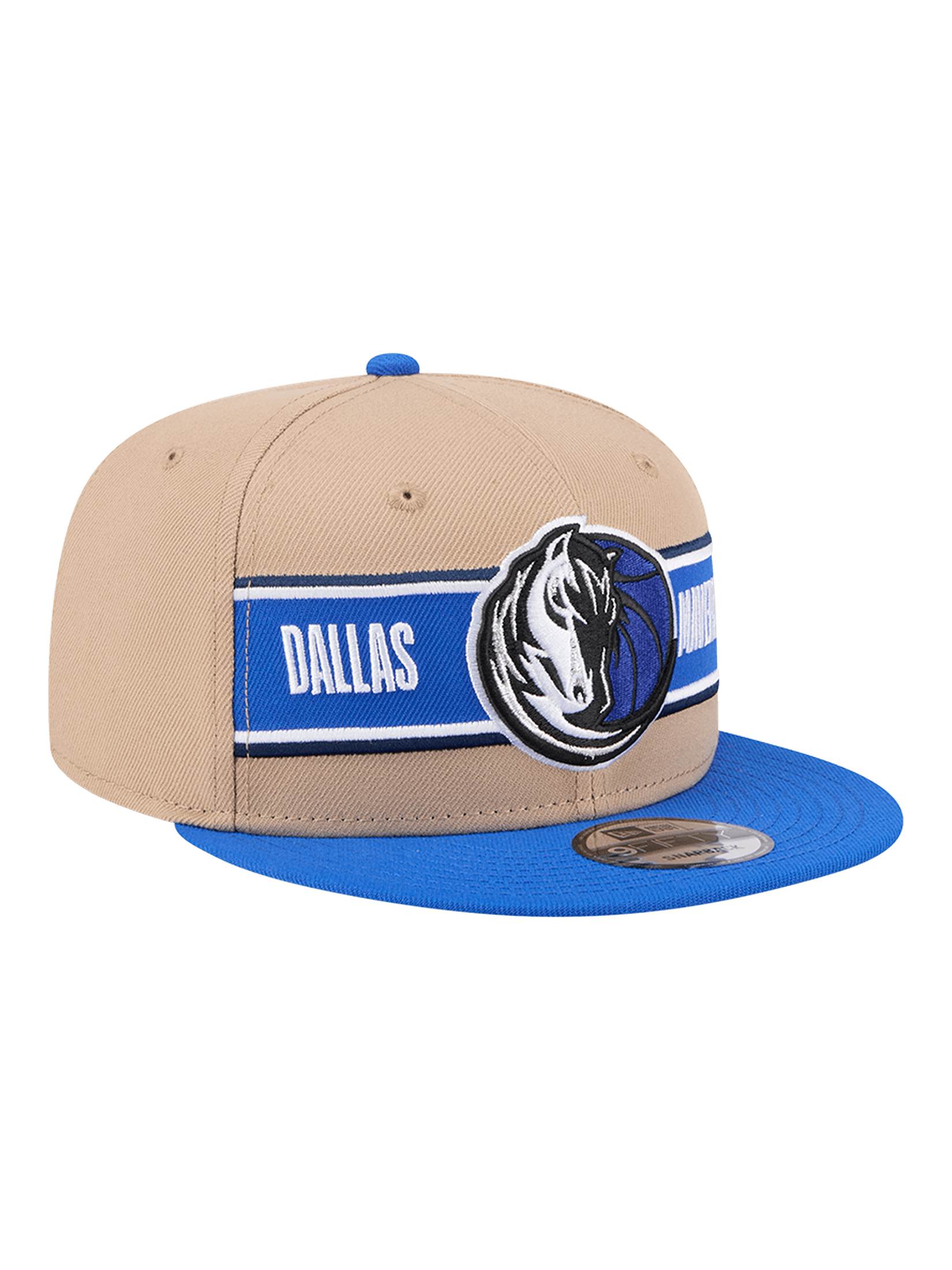 Youths Dallas Mavericks New Era NBA 24 Draft 9FIFTY Snapback Hat - Tan