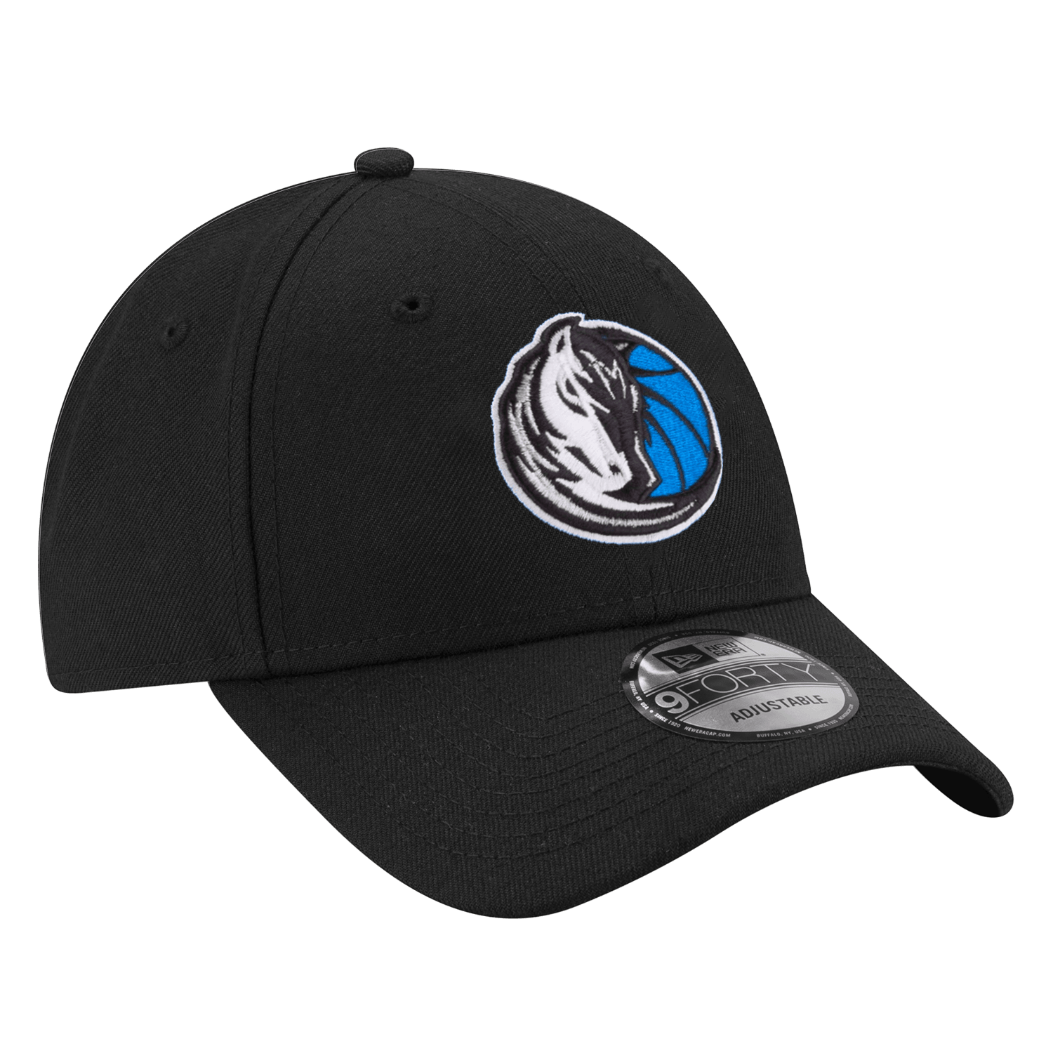 Dallas Mavericks New Era NBA Team 9FORTY Snapback Hat - Black