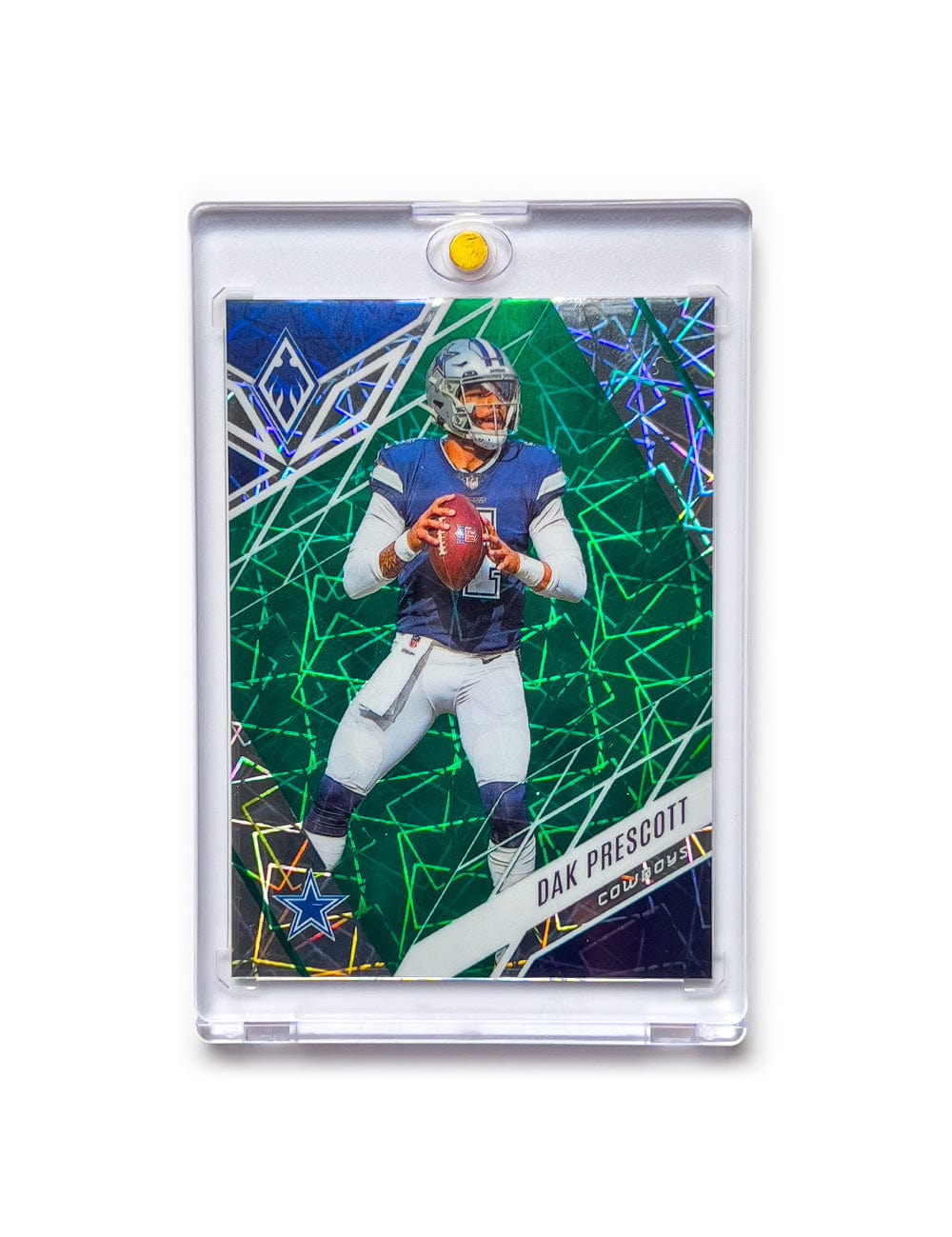 Dak Prescott Dallas Cowboys Panini NFL Phoenix Green Lazer /25 Card