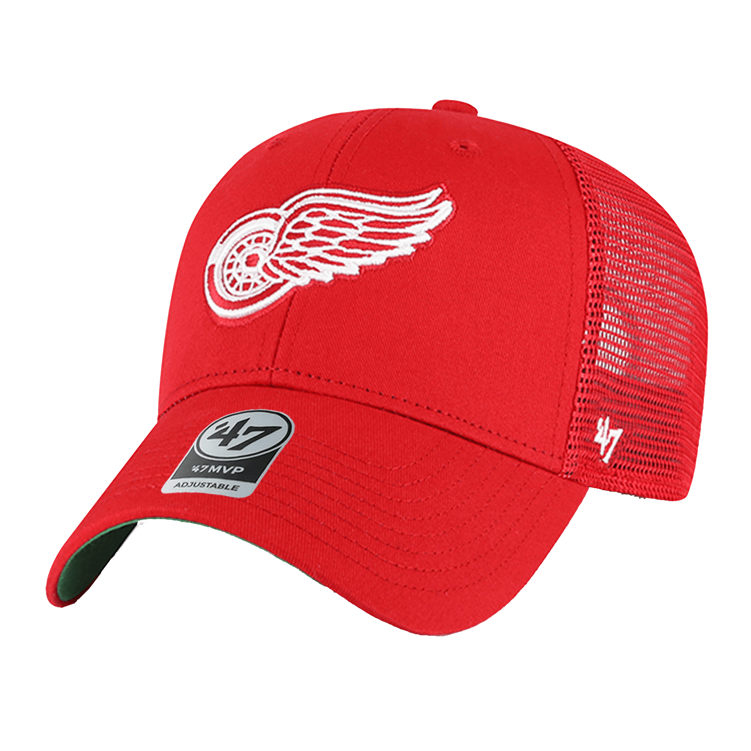Detroit Red Wings '47 NHL Branson MVP Trucker Snapback Hat - Red