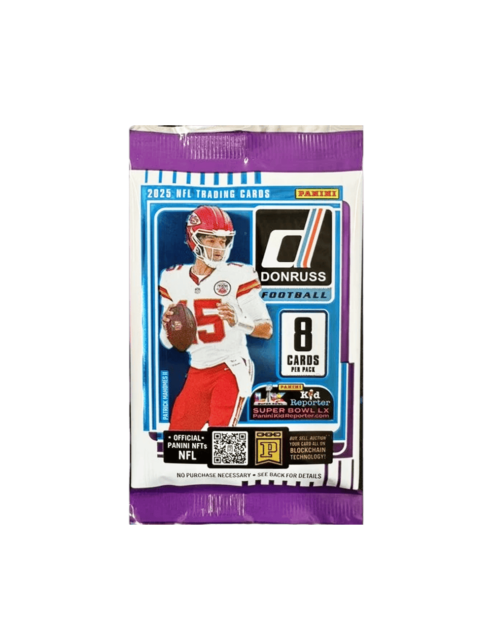 2025 Panini NFL Donruss Football Trading Card Retail Pack