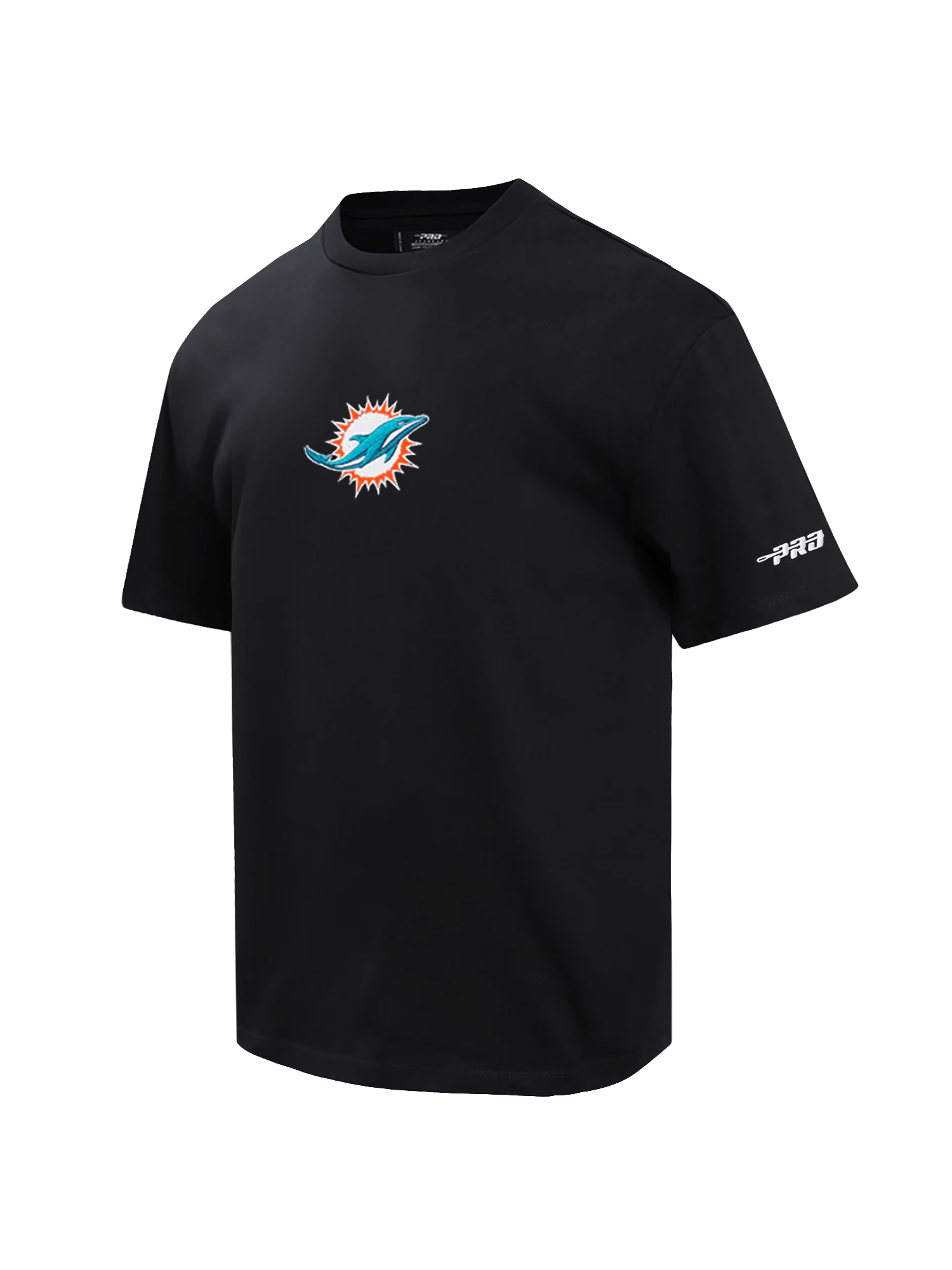 Miami Dolphins Pro Standard NFL Icon Drop Shoulder T-Shirt - Black