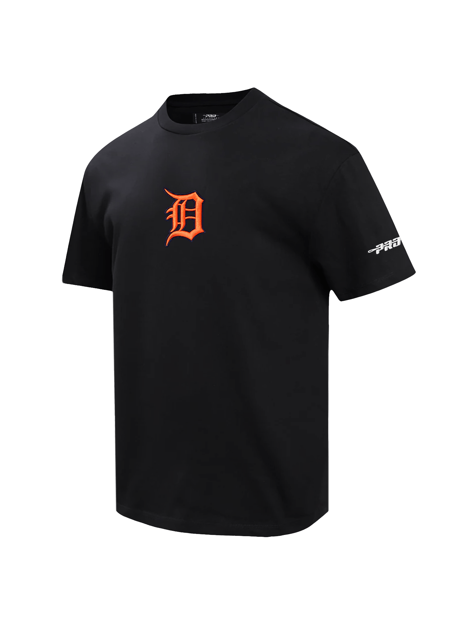 Detroit Tigers Pro Standard MLB Icon Drop Shoulder T-Shirt - Black