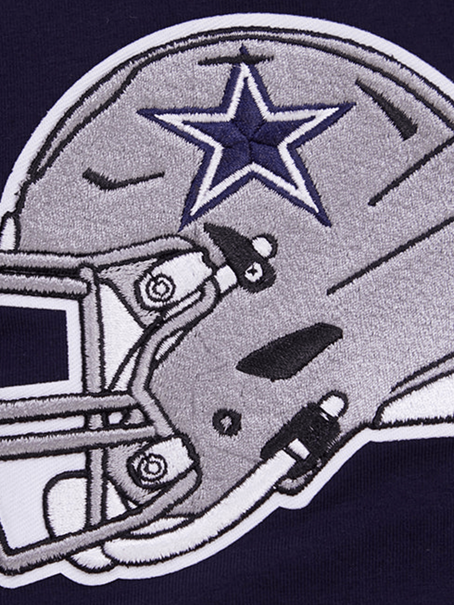 Dallas Cowboys Pro Standard NFL Team Chenille Flex T-Shirt - Navy