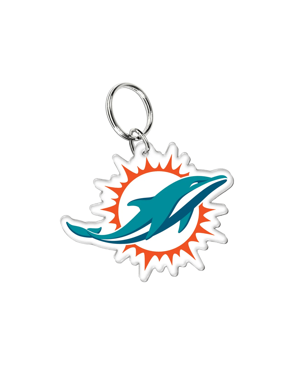 Miami Dolphins Wincraft NFL Premium Acrylic Team Key Ring