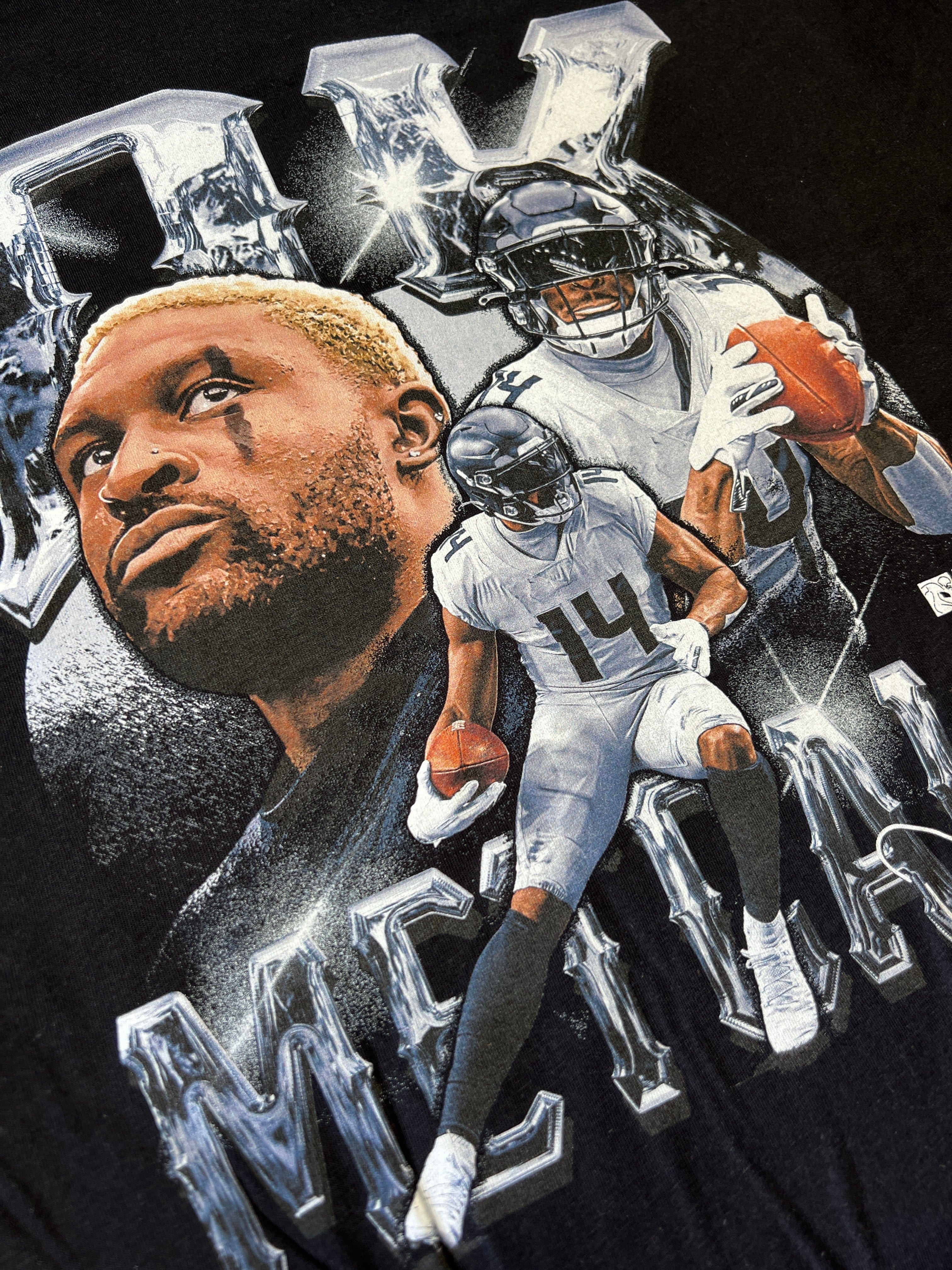 DK Metcalf Seattle Seahawks 500 Level NFL Homage T-Shirt - Black