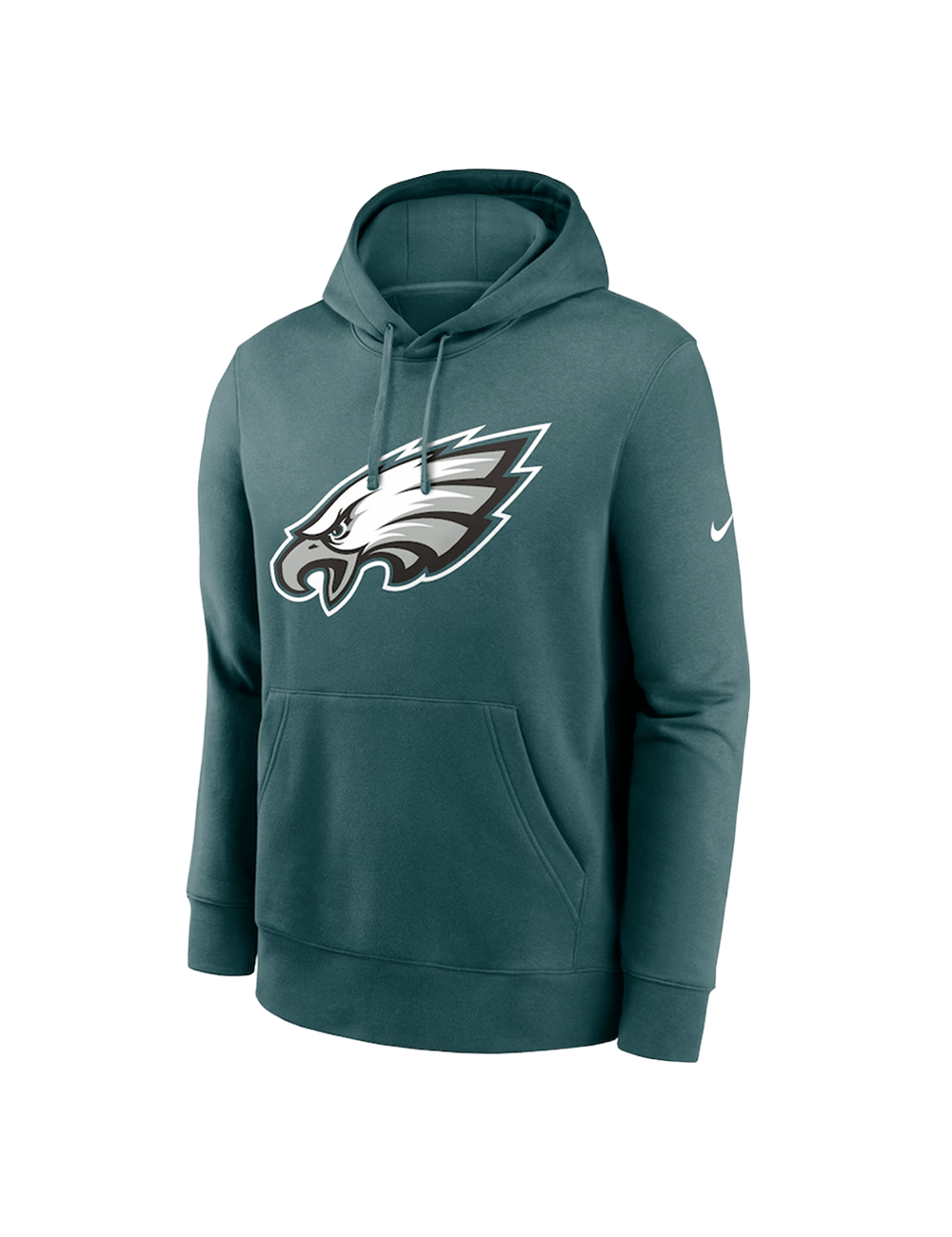 Youths Philadelphia Eagles Nike NFL Team Logo Hoodie Jumper - Teal