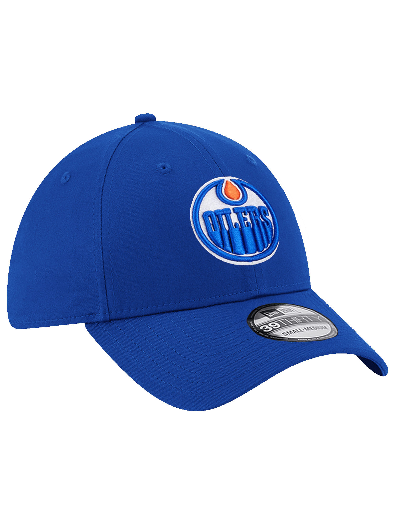 Edmonton Oilers New Era NHL Team 39THIRTY Stretch-Fit Hat - Blue