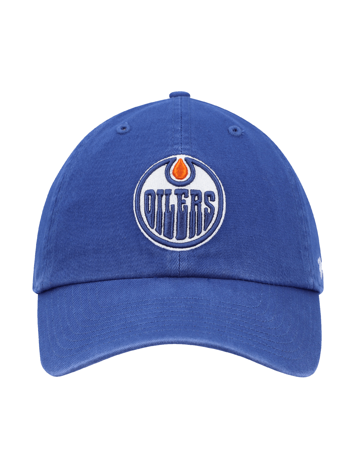 Edmonton Oilers '47 NHL Team Clean Up Strapback Hat - Blue