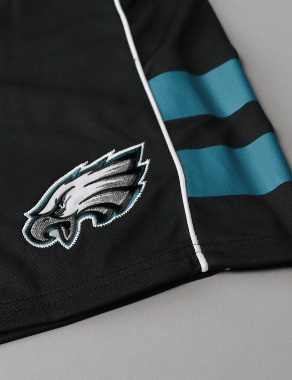 Philadelphia Eagles Majestic NFL Team Fan Mesh Shorts - Black