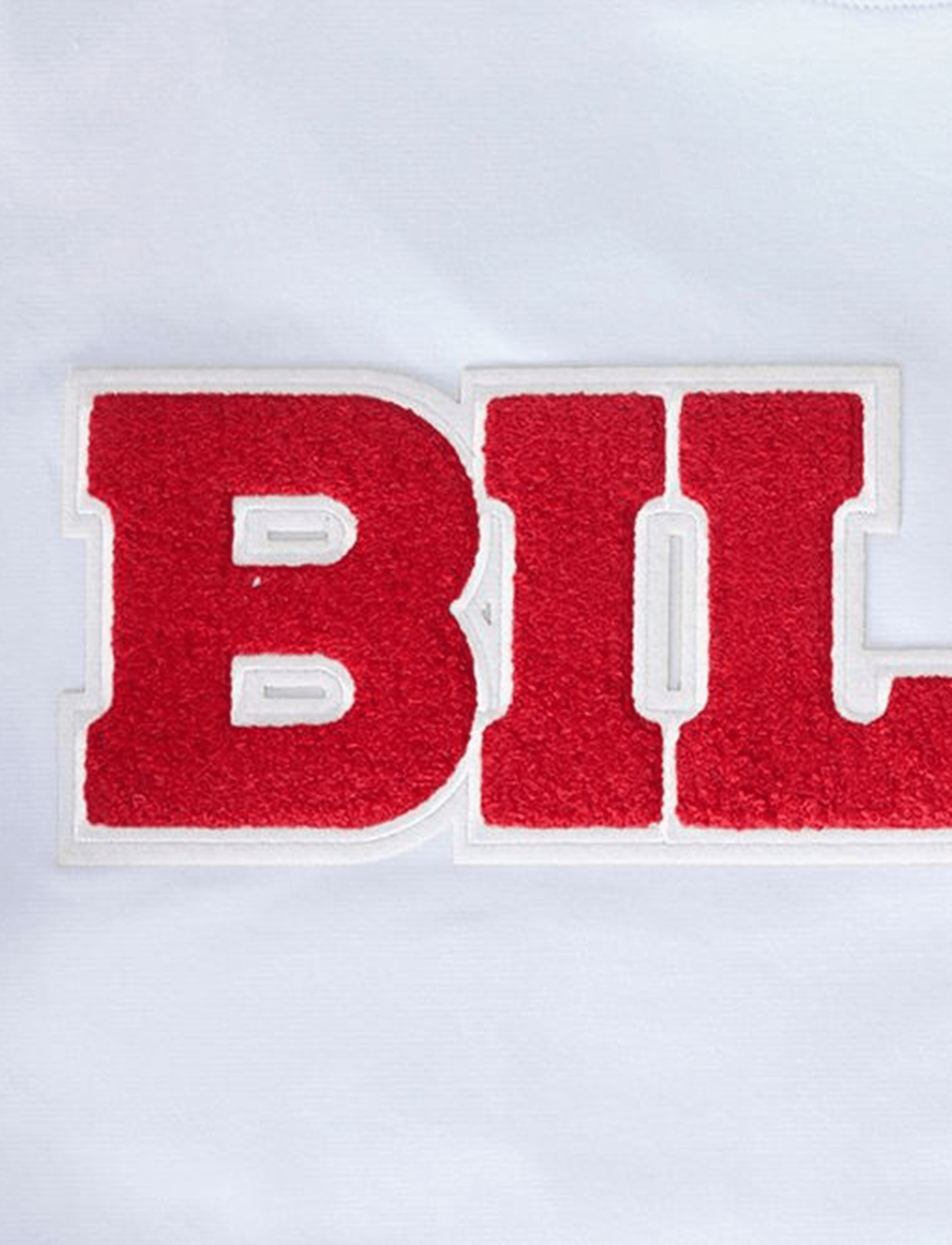 Buffalo Bills Pro Standard NFL Classic Chenille Flex T-Shirt - White