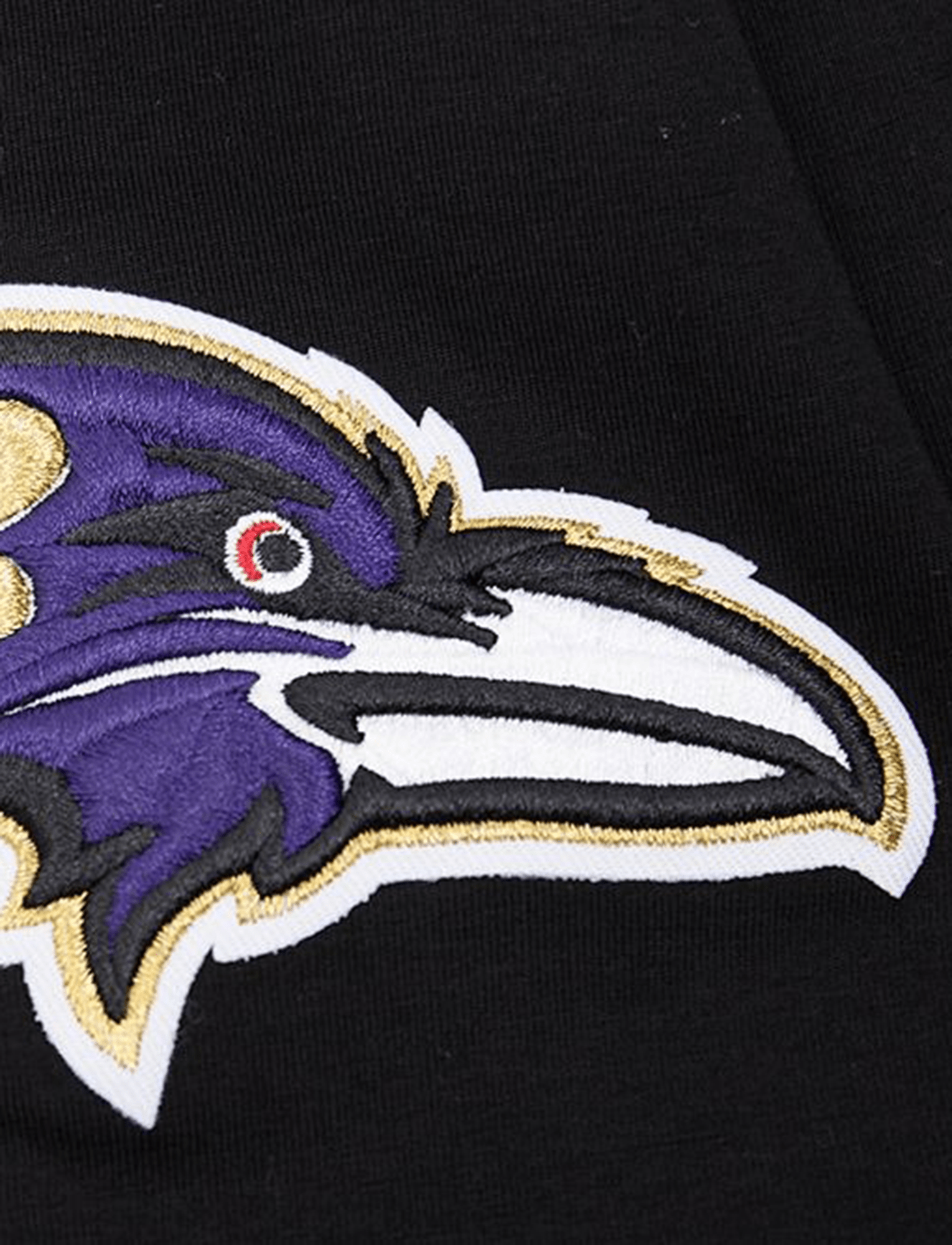 Baltimore Ravens Pro Standard NFL Classic Chenille Flex T-Shirt - Black