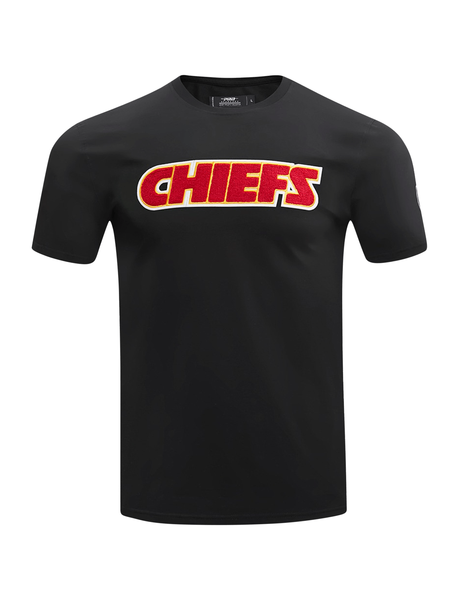 Kansas City Chiefs Pro Standard NFL Classic Chenille Flex T-Shirt - Black