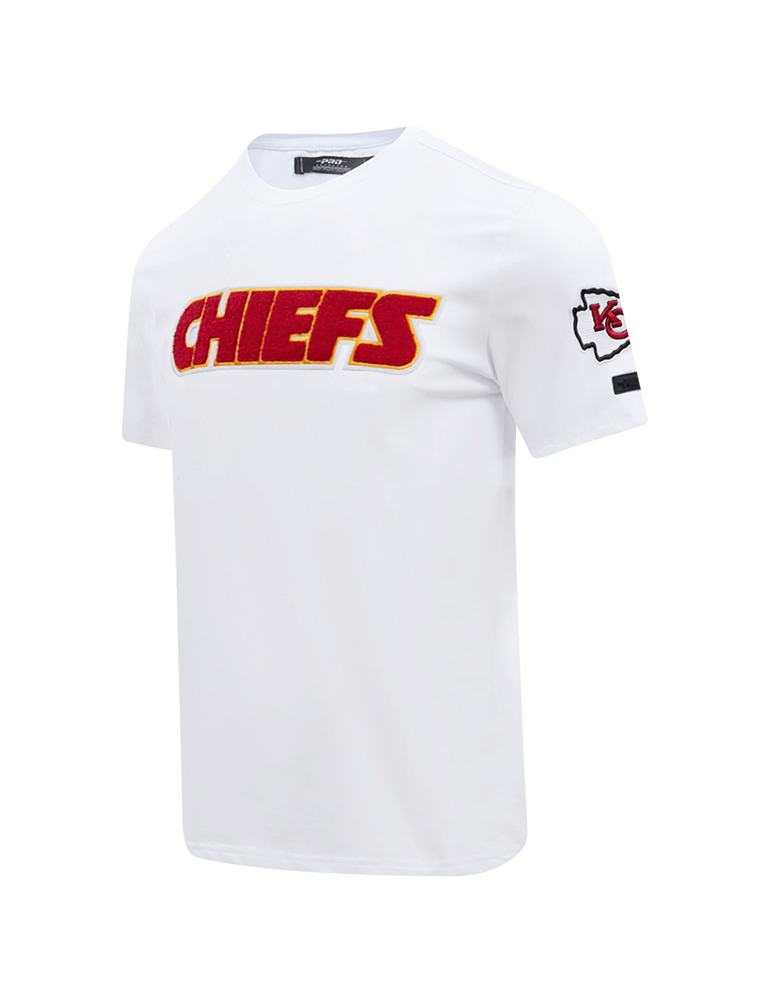 Kansas City Chiefs Pro Standard NFL Classic Chenille Flex T-Shirt - White