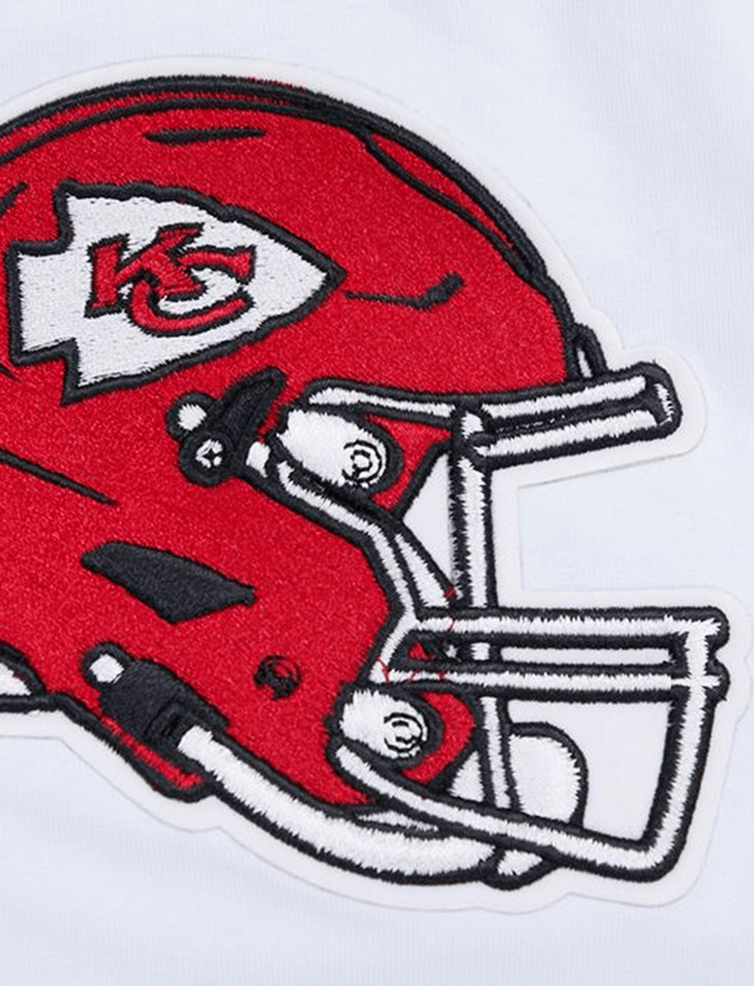 Kansas City Chiefs Pro Standard NFL Classic Chenille Flex T-Shirt - White