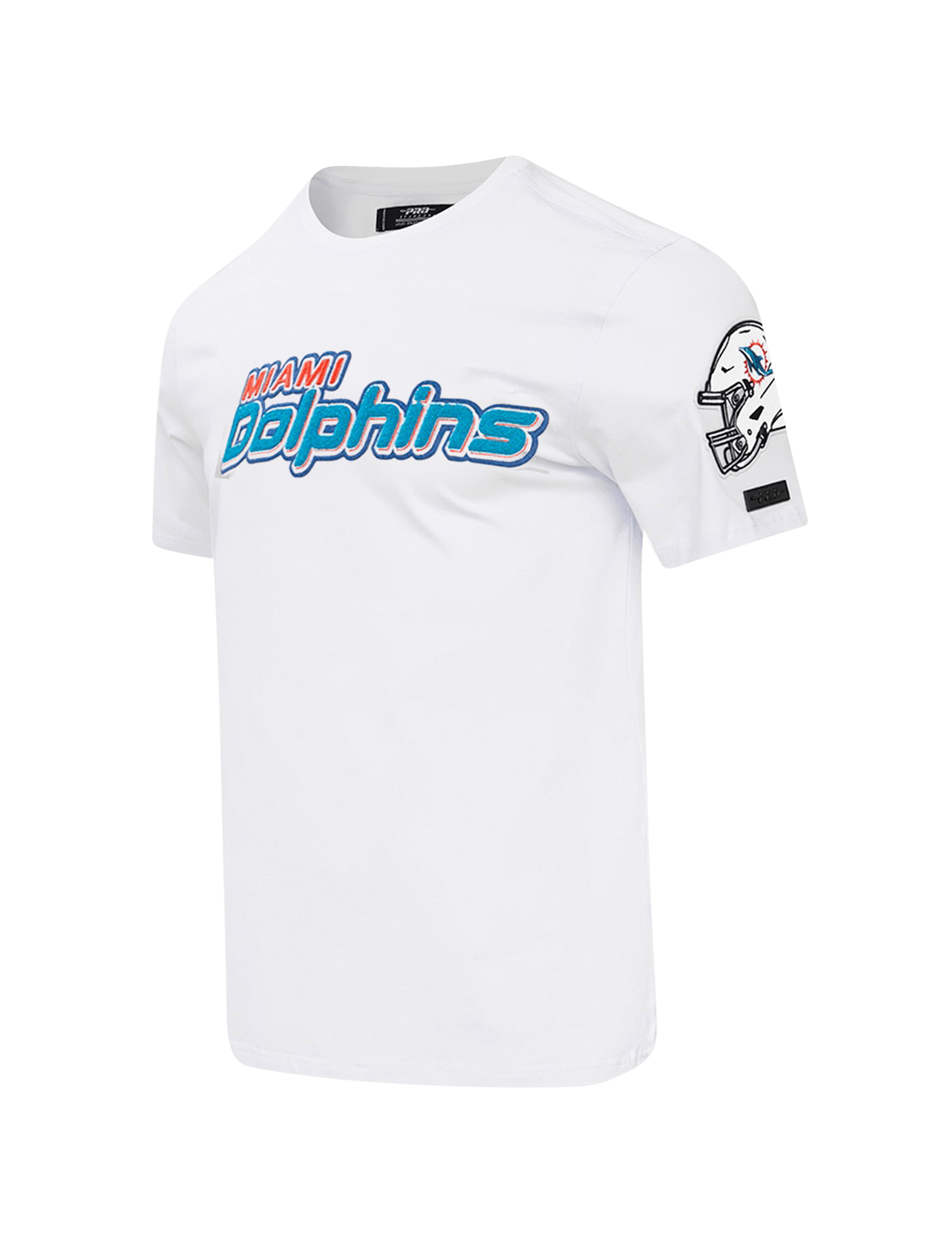 Miami Dolphins Pro Standard NFL Classic Chenille Flex T-Shirt - White