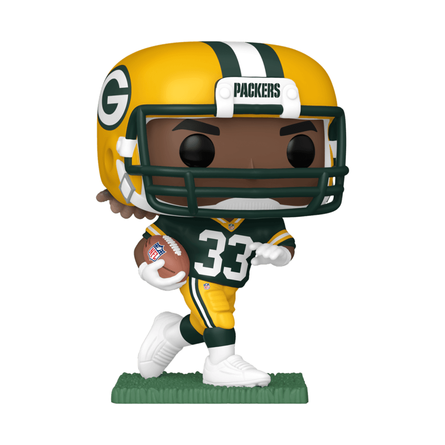 Aaron Jones Green Bay Packers Funko NFL Pop Vinyl 3.75" Figure - Green