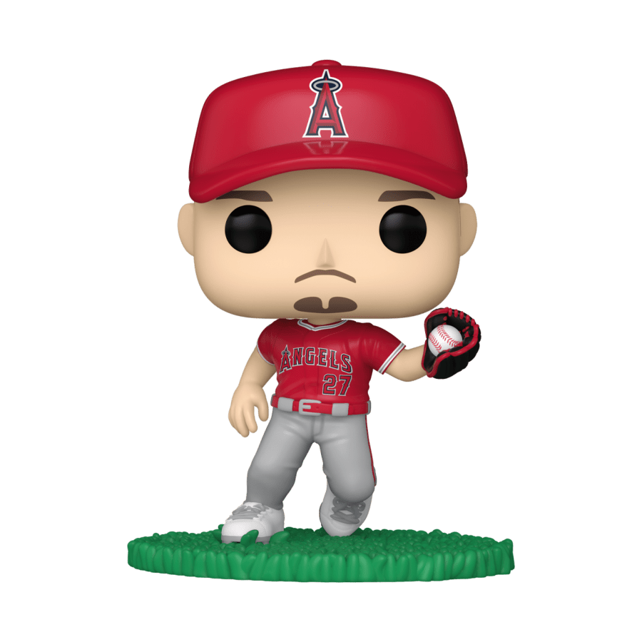 Mike Trout Los Angeles Angels Funko MLB #93 Pop Vinyl Figure - Red