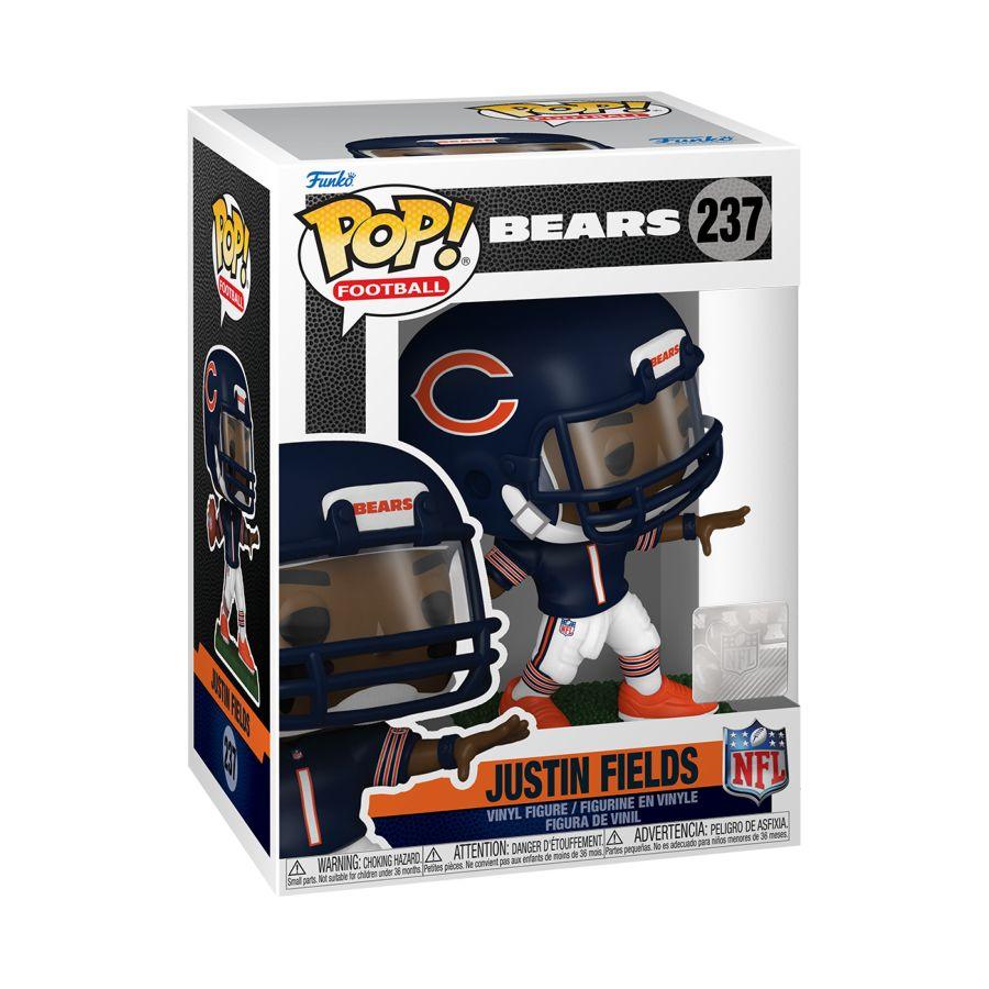 Justin Fields Chicago Bears Funko NFL Pop Vinyl 3.75" Figure - Navy