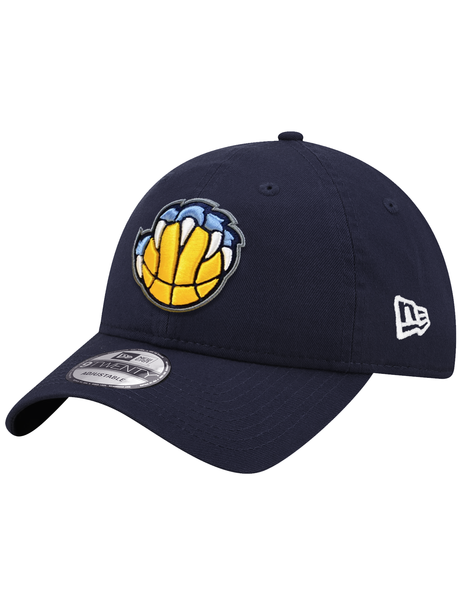 Memphis Grizzlies New Era NBA Team Alt 9TWENTY Strapback Hat - Navy