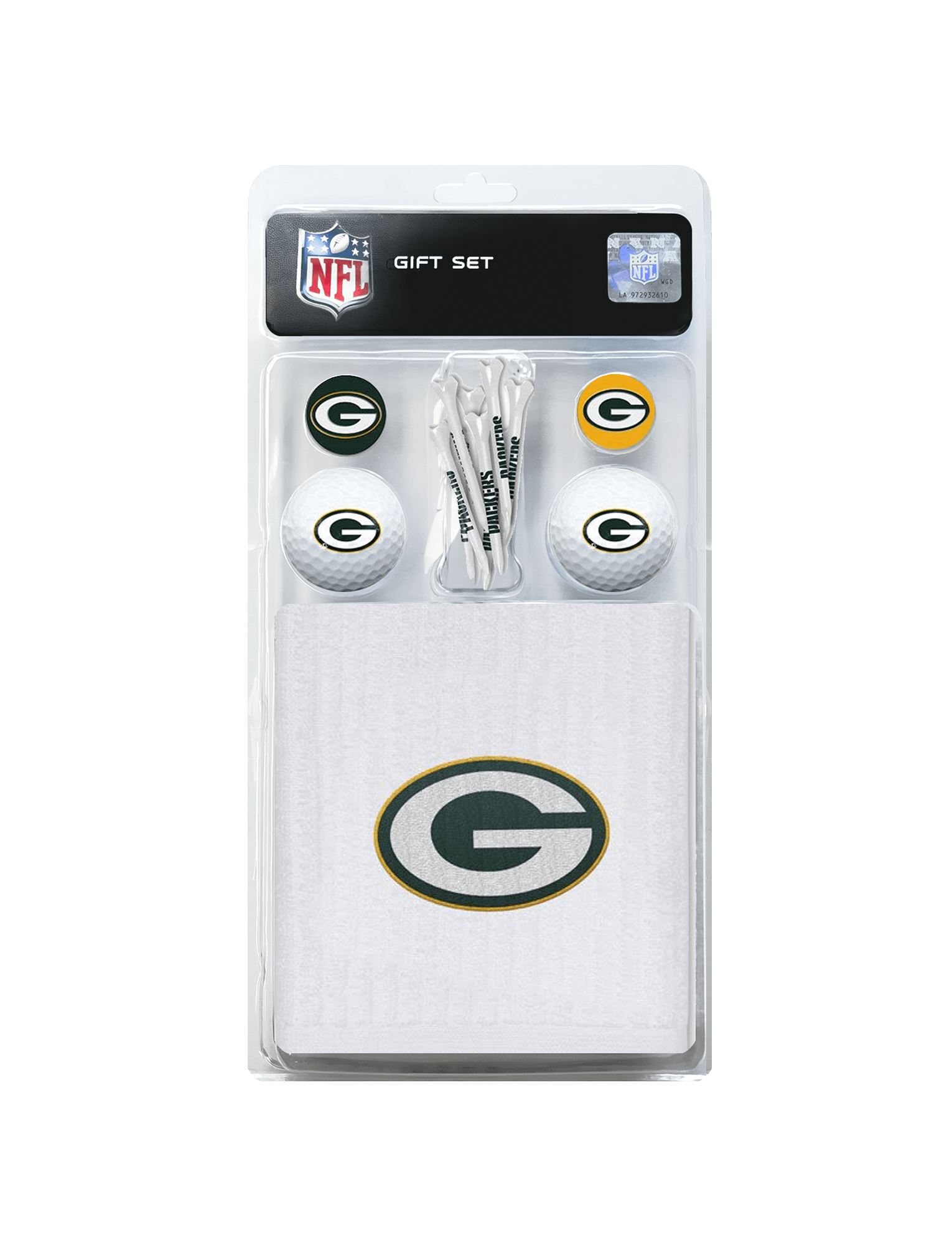 Green Bay Packers Wincraft NFL 11 Piece Golf Gift Set