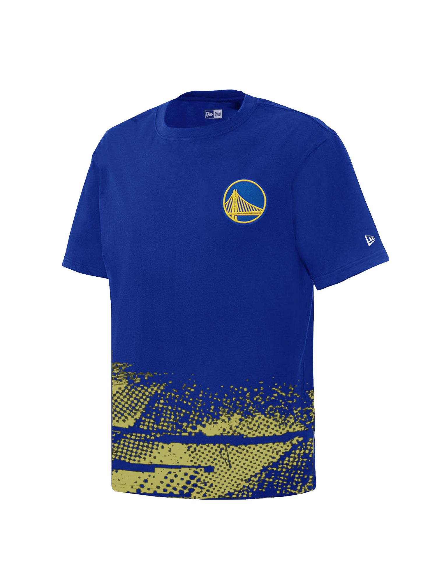 Golden State Warriors New Era NBA 24-25 Tip-Off T-Shirt - Blue