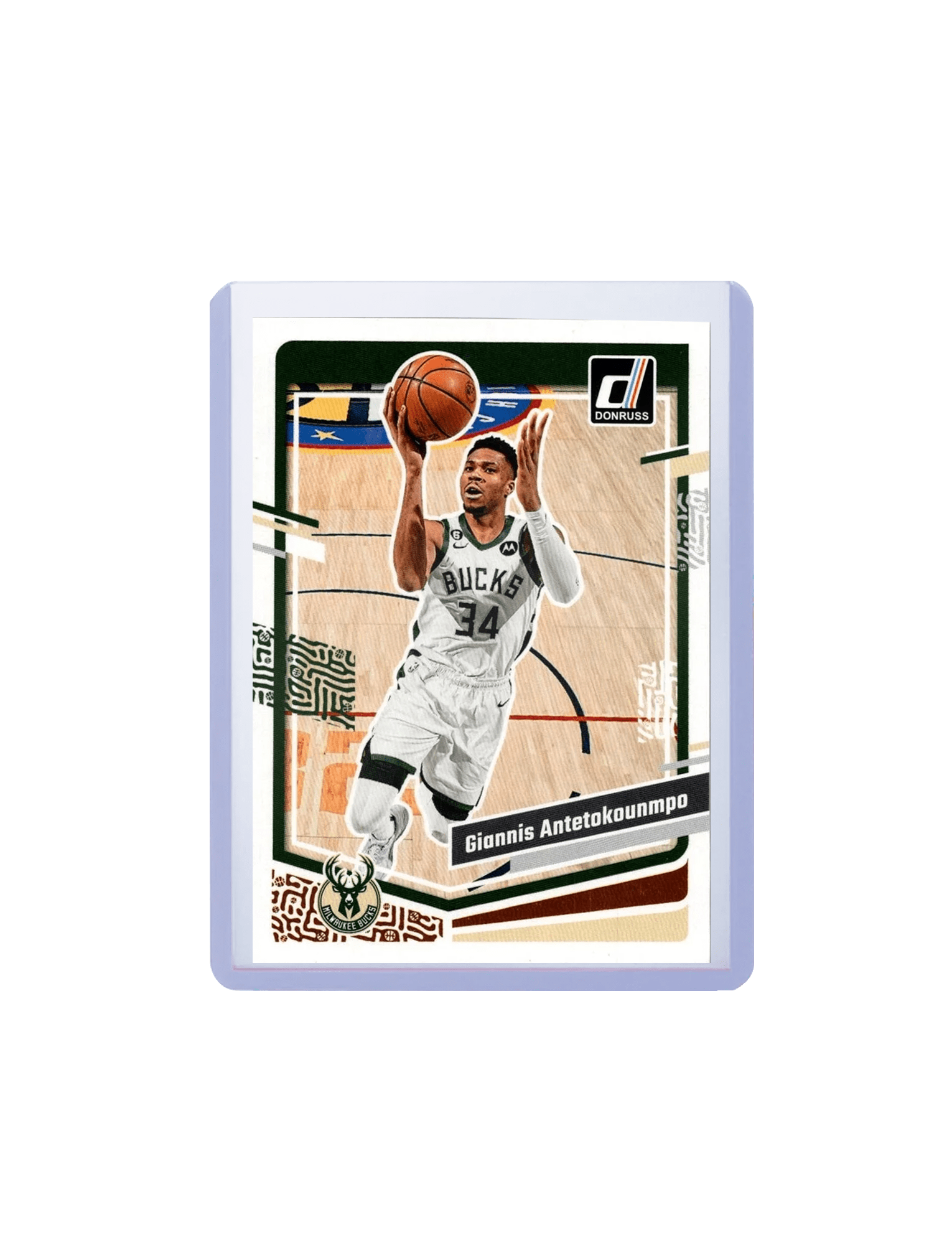Giannis Antetokounmpo Milwaukee Bucks Panini NBA 23-24 Donruss Base Card