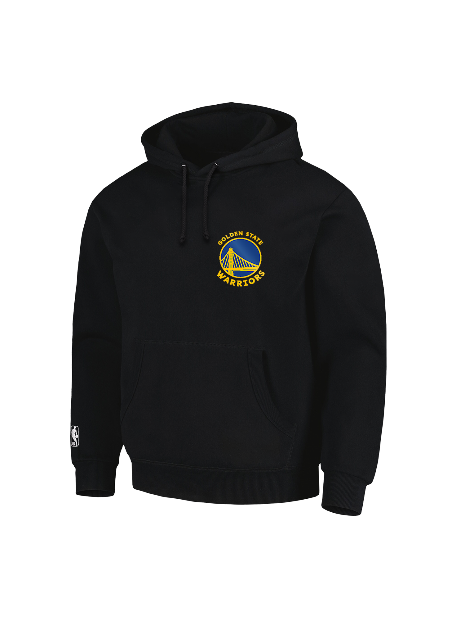 Youths Golden State Warriors NBA Essentials Clarkdale Vintage Hoodie Jumper - Black