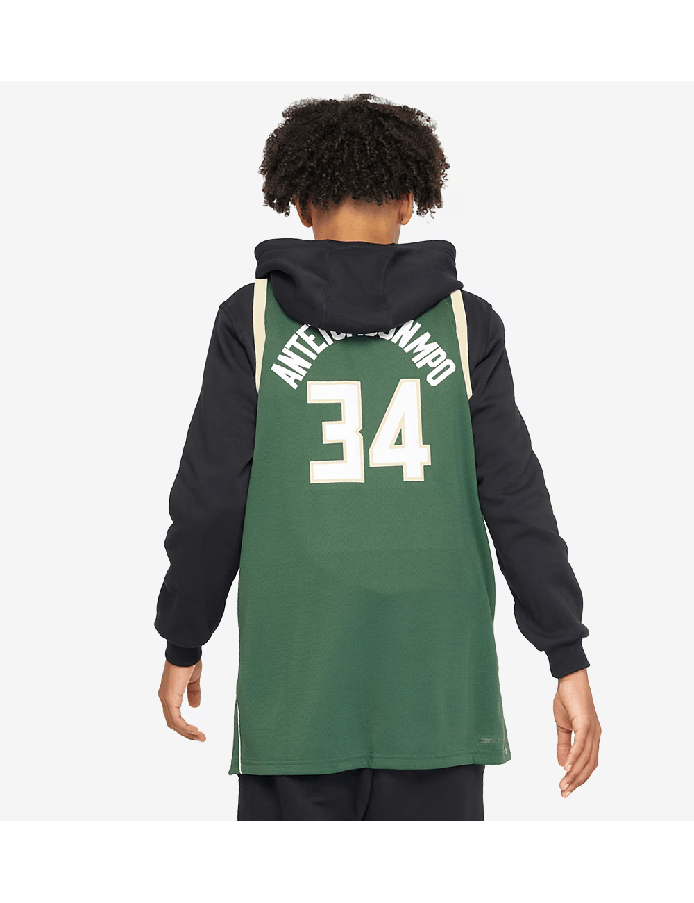 Youths Giannis Antetokounmpo Milwaukee Bucks Nike NBA Icon Jersey - Green