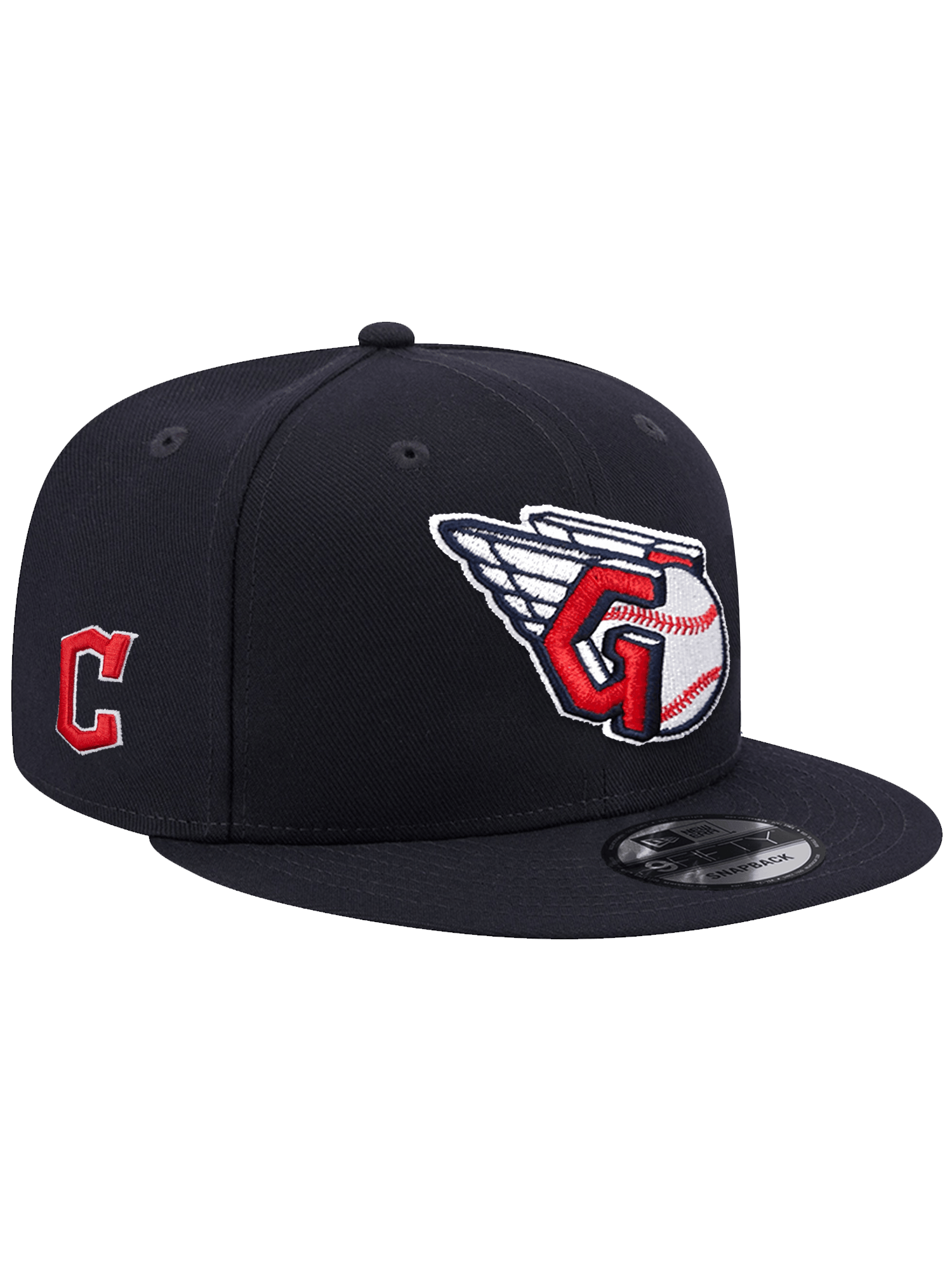 Cleveland Guardians New Era MLB Primary 9FIFTY Snapback Hat - Navy