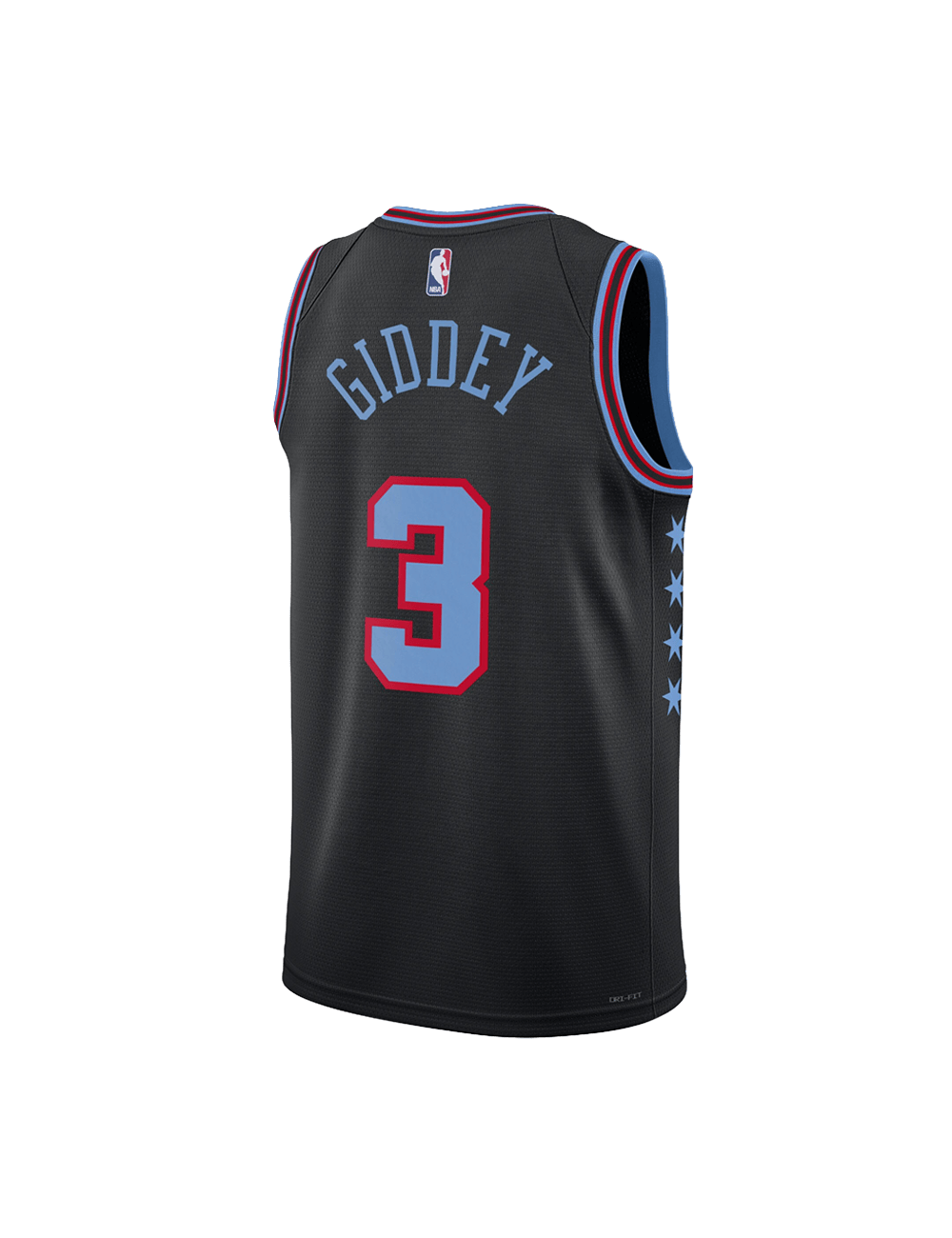 Youths Josh Giddey Chicago Bulls Nike NBA 25-26 City Edition Jersey