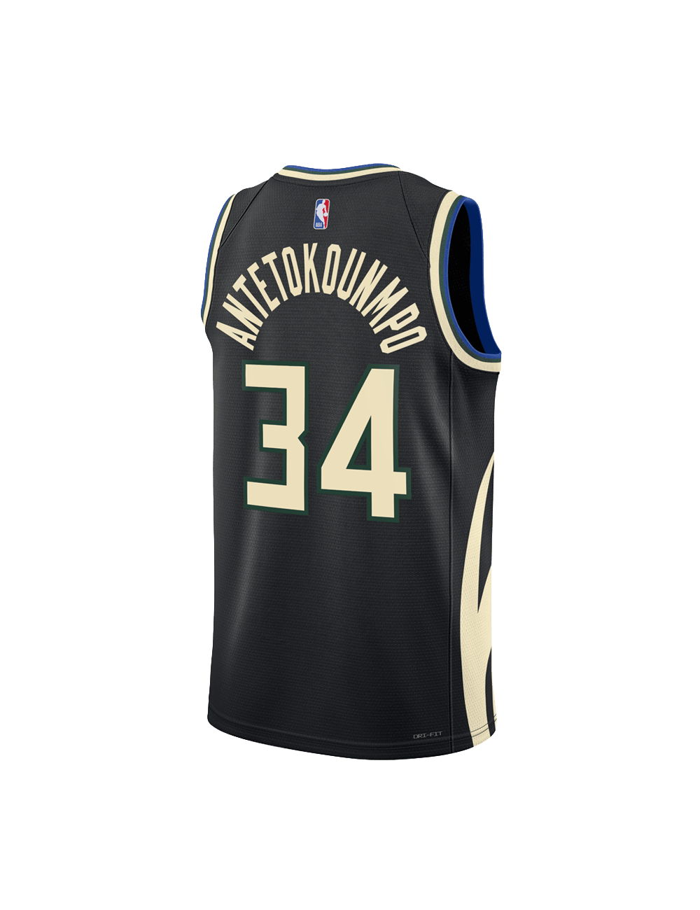 Youths Giannis Antetokounmpo Milwaukee Bucks Nike NBA Statement Jersey - Black