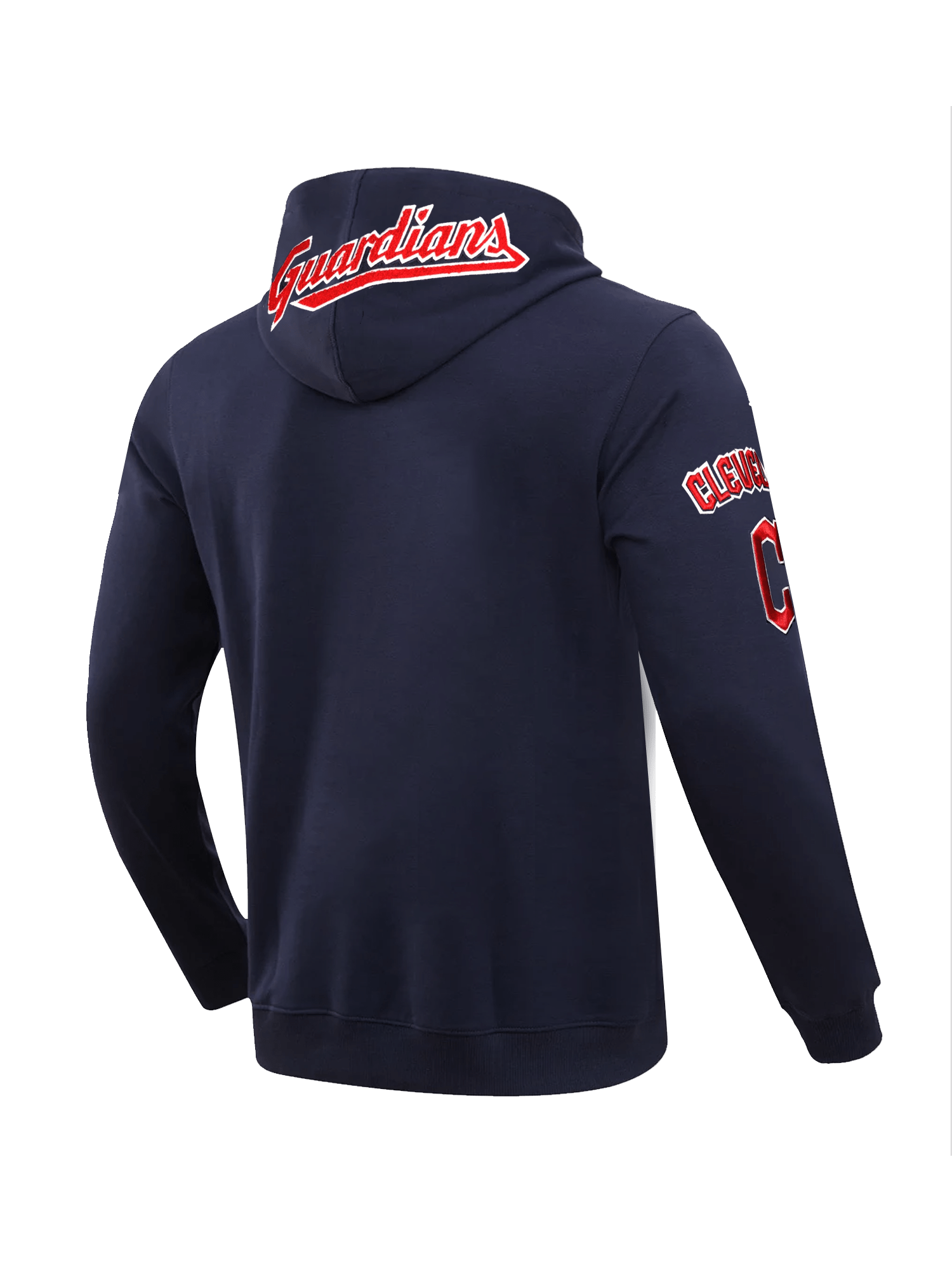 Cleveland Guardians Pro Standard MLB Team Chenille Hoodie Jumper  - Navy