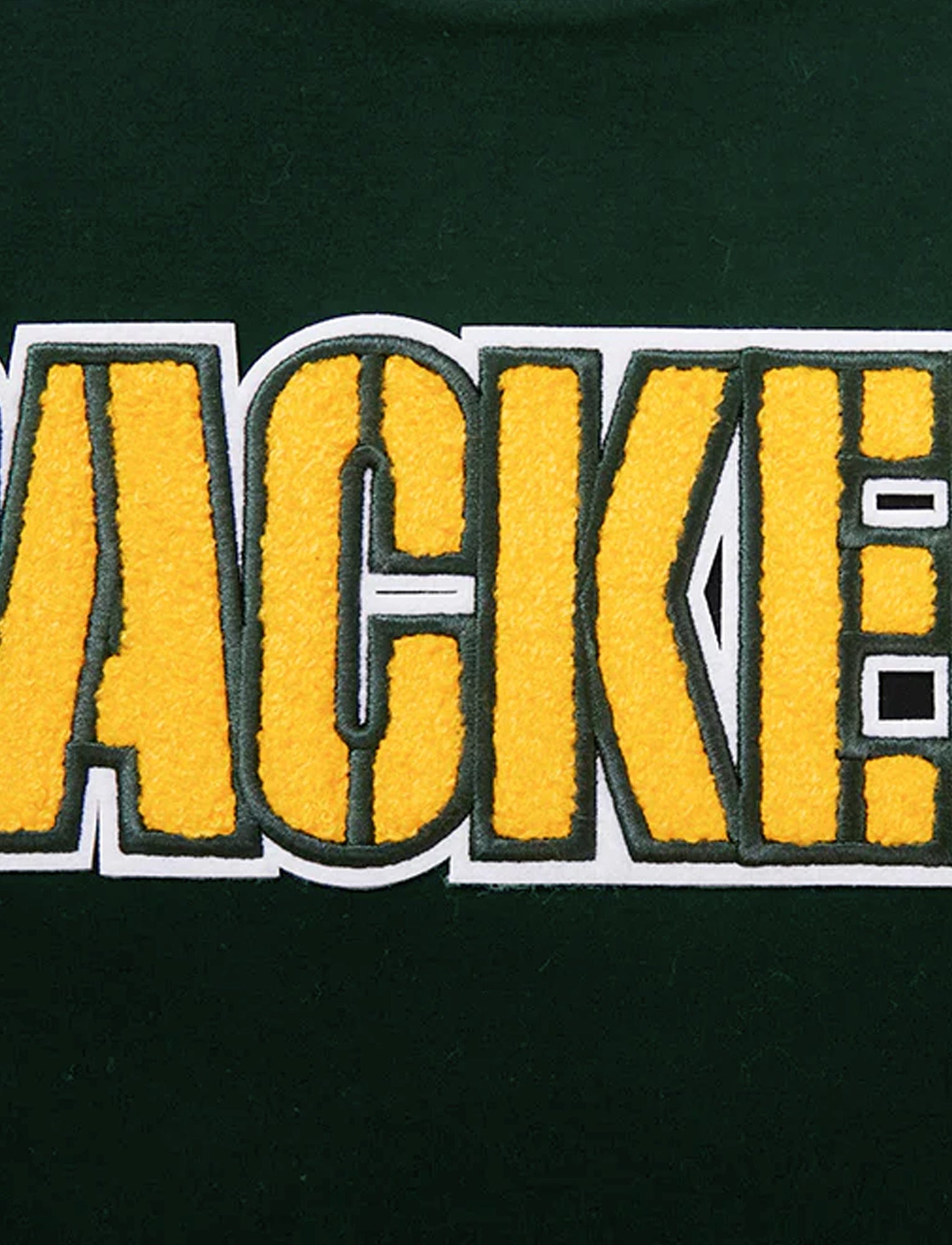 Green Bay Packers Pro Standard NFL Classic Chenille Flex T-Shirt - Green